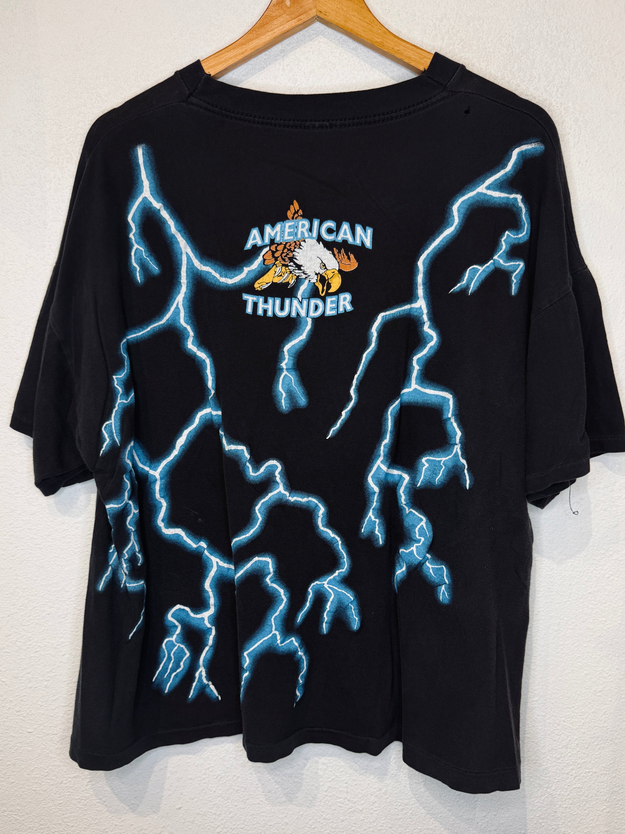American Thunder Born Country Vintage Tee