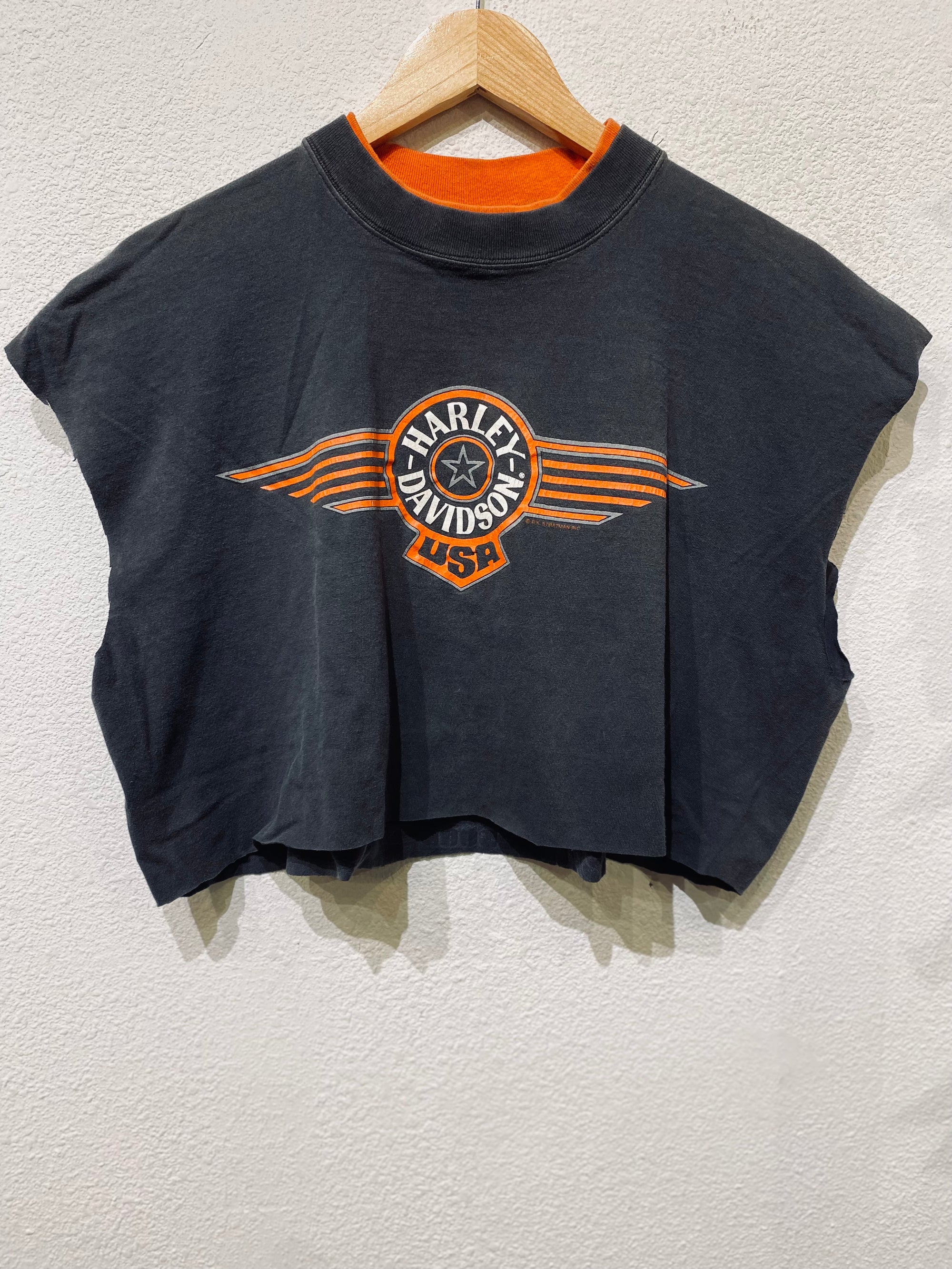 Memphis Harley Vintage Crop Tank