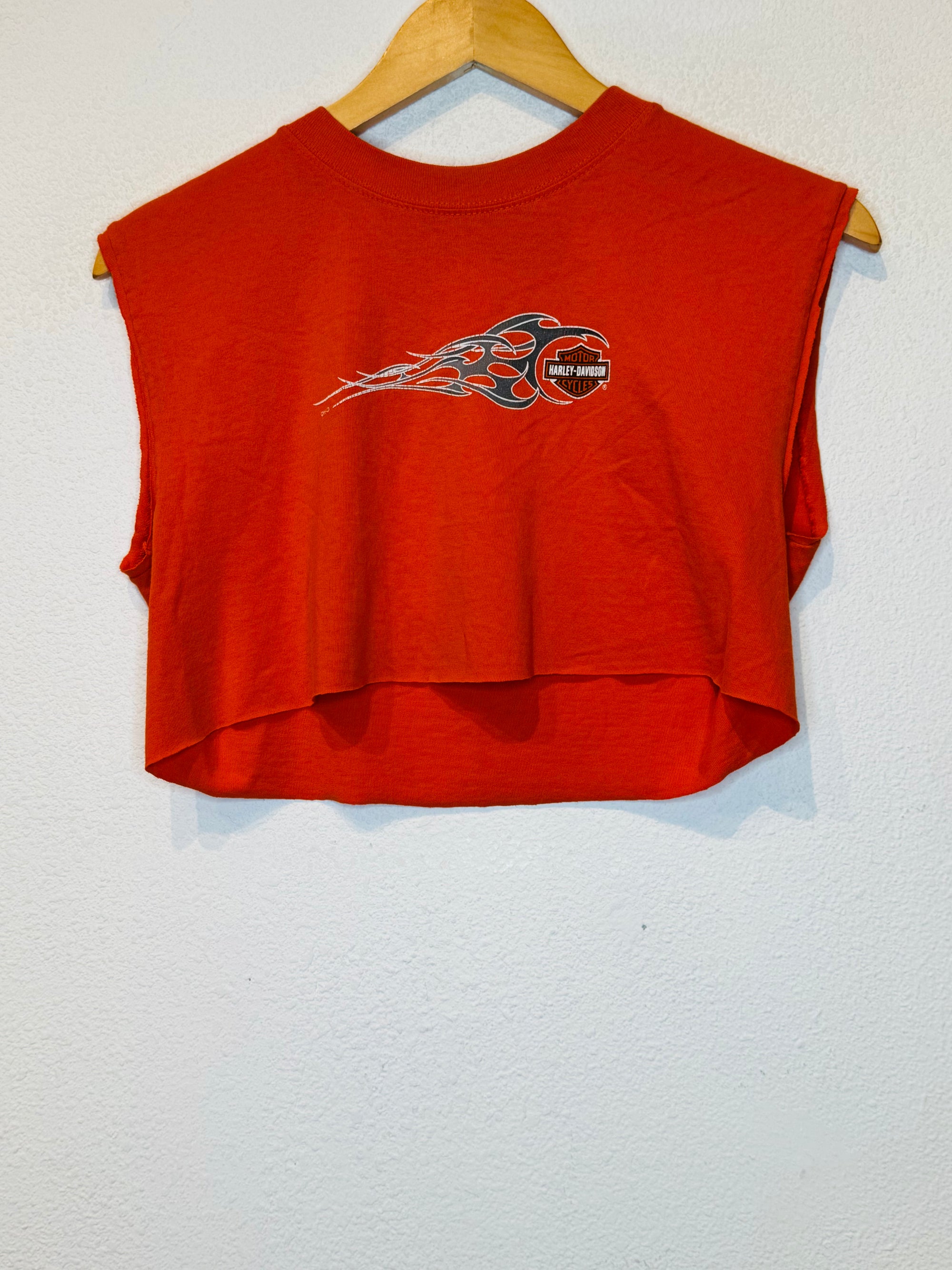 Cancun Harley Vintage Crop Tank