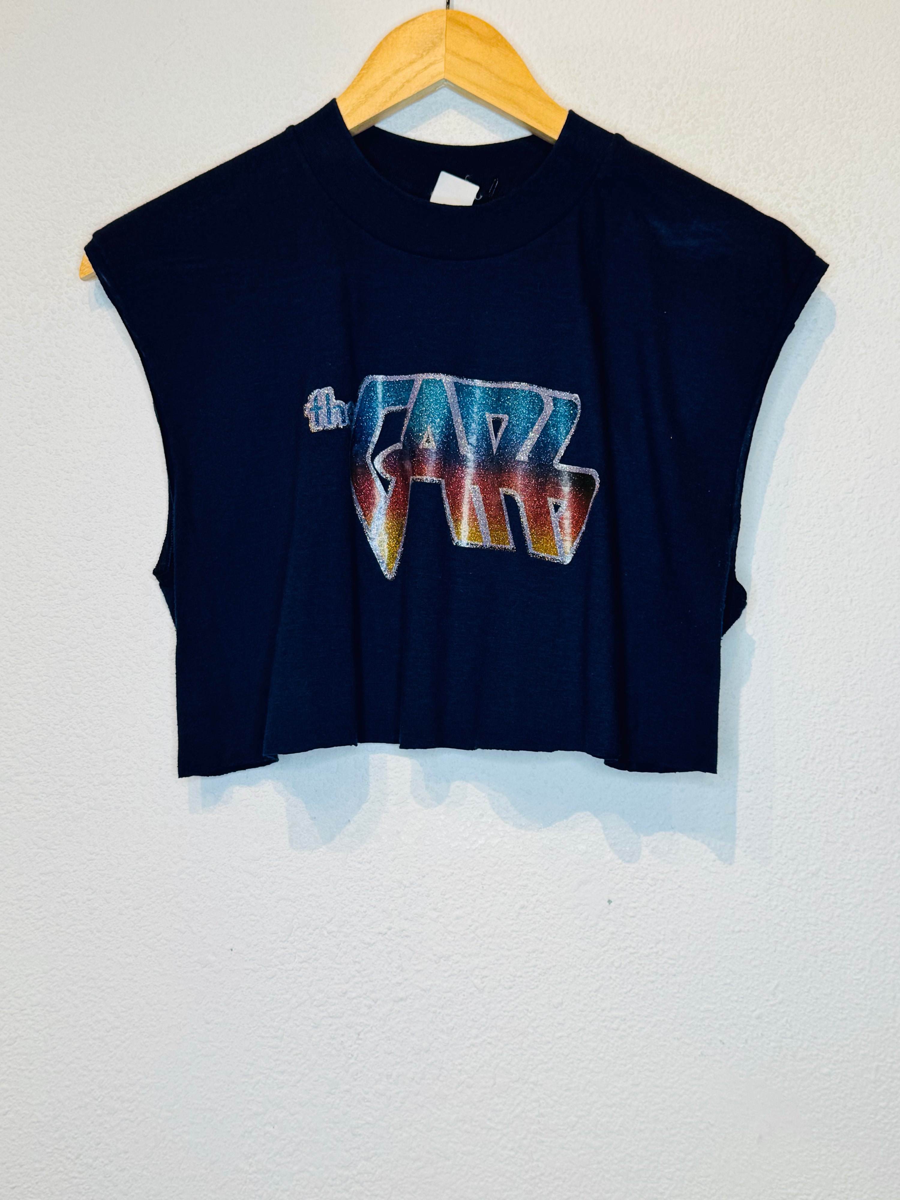 The Cars Vintage Crop Tank