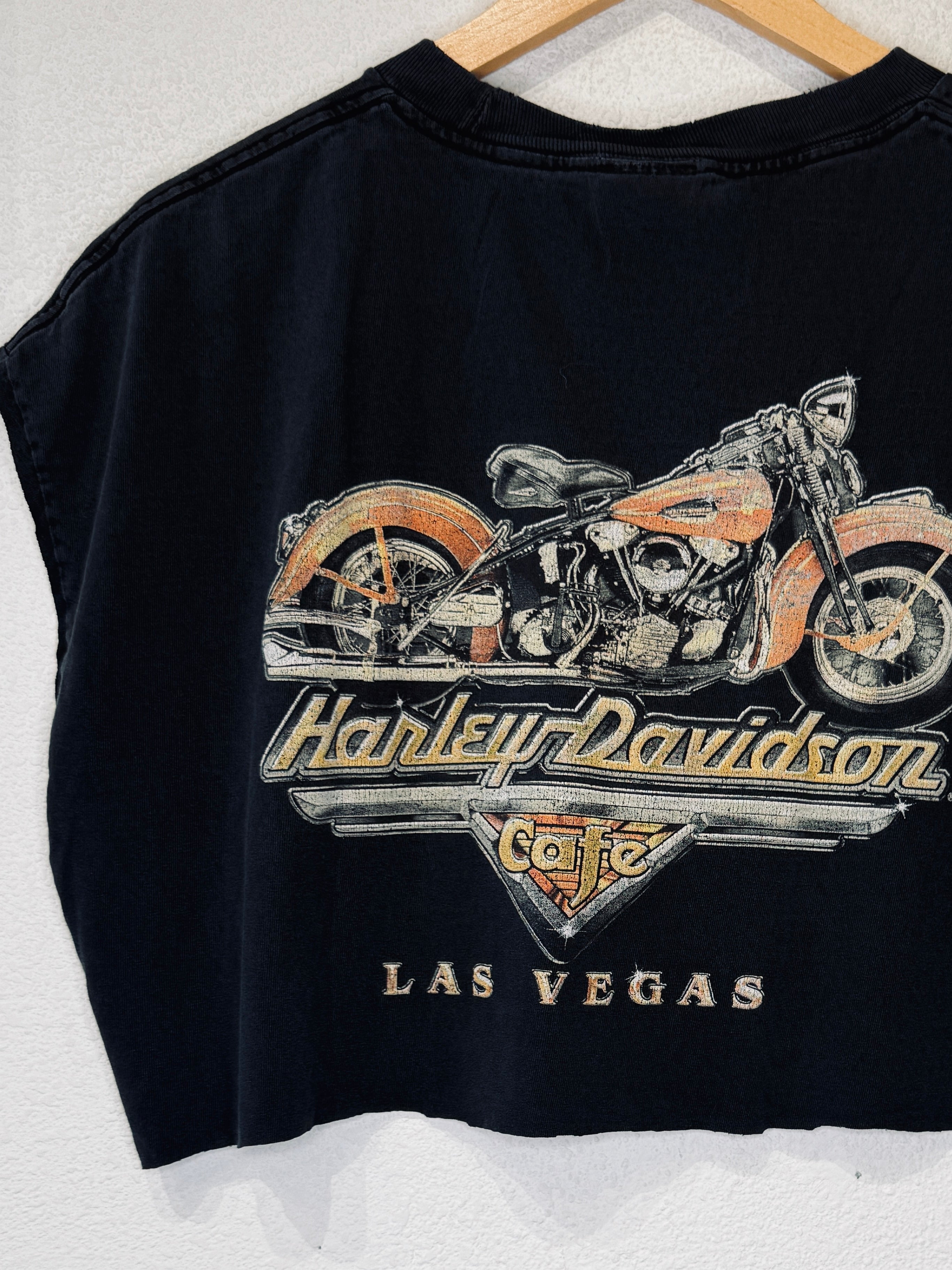 Cafe Harley Vintage Crop Tank