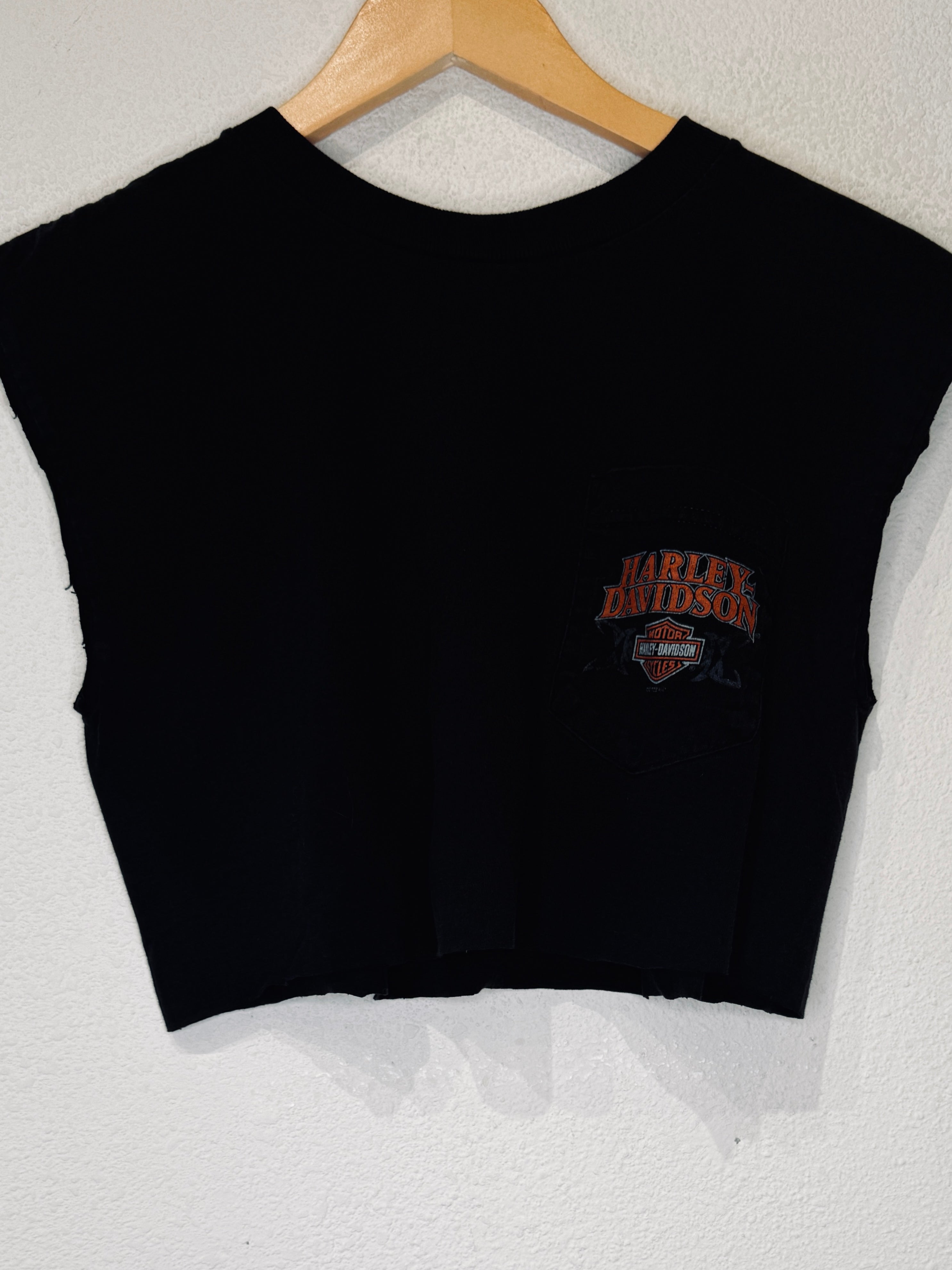 Denver Harley Vintage Crop Tank