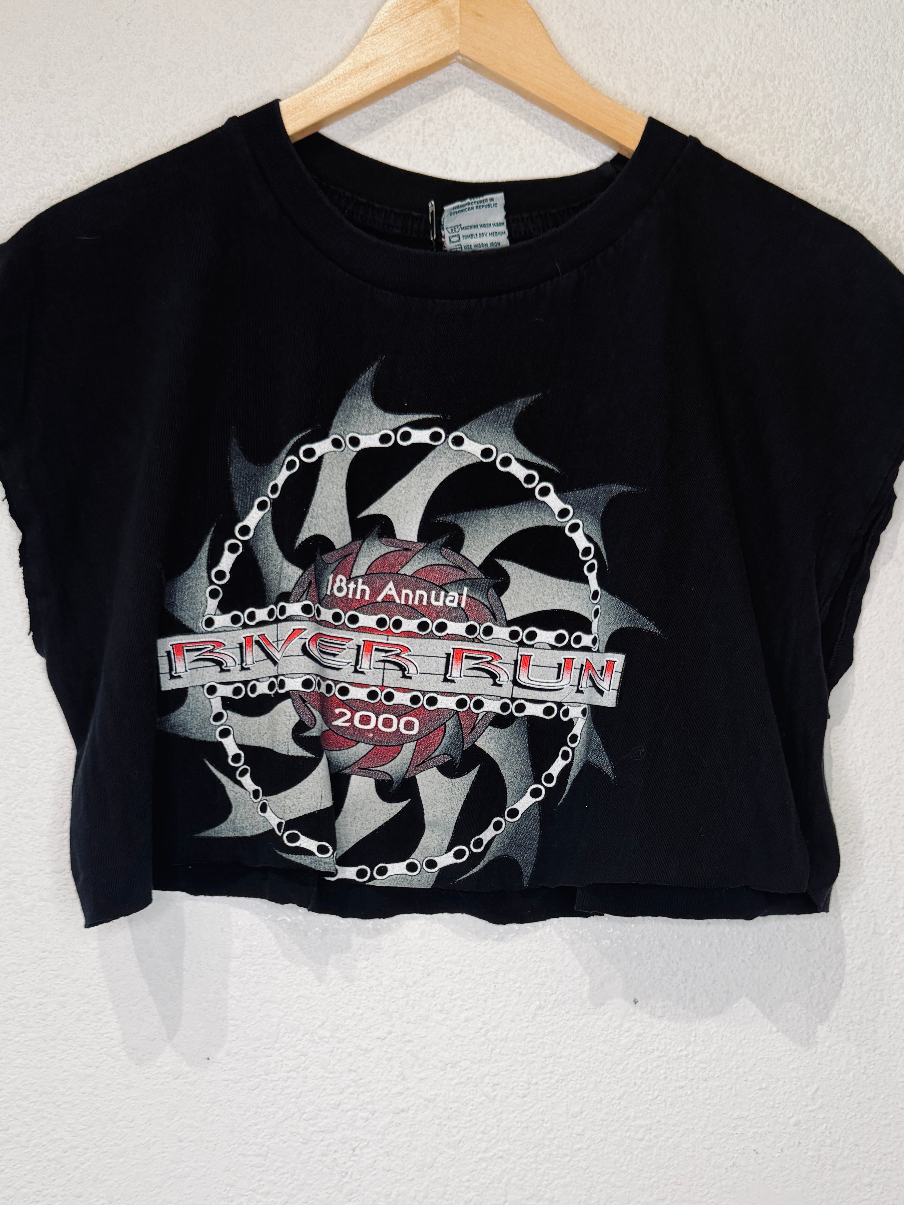 River Run Y2K Vintage Crop Tank