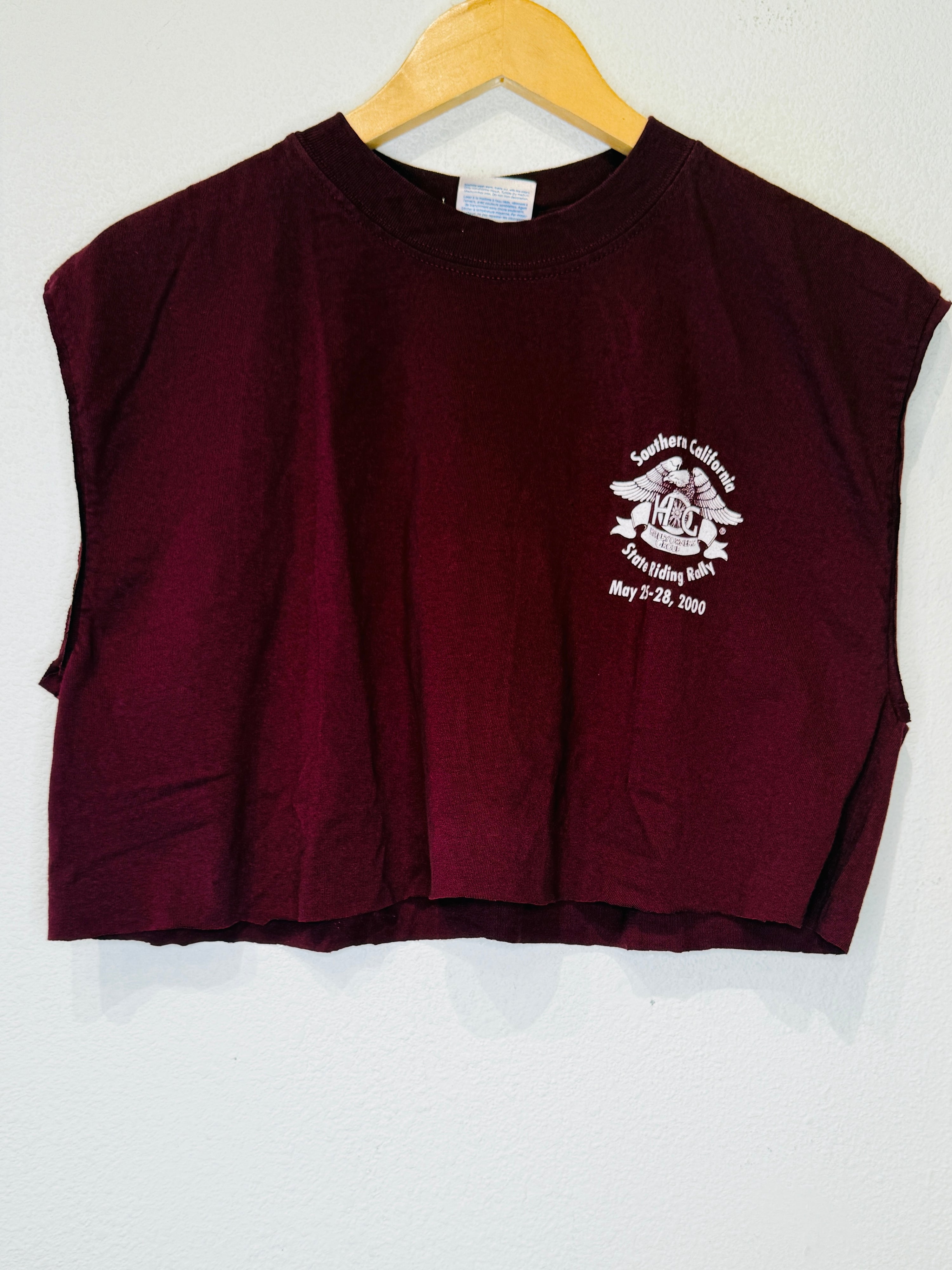 So Cal Harley Vintage Crop Tank - Burnout