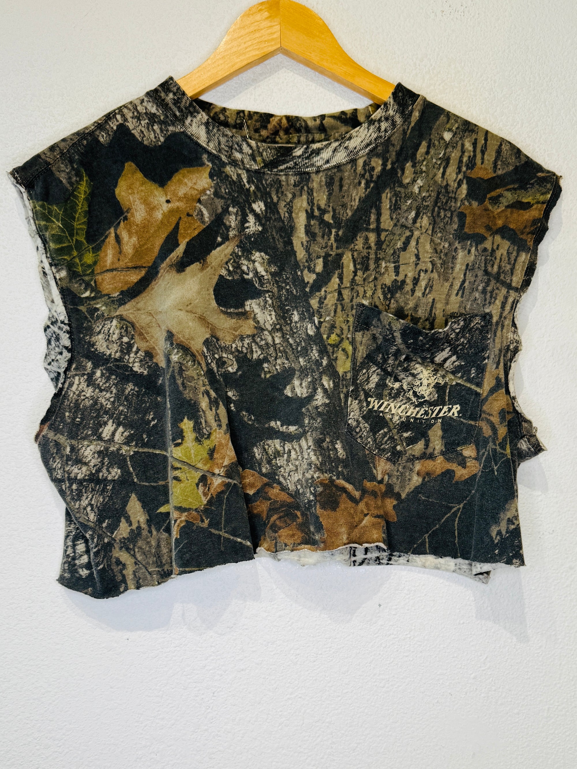 Winchester Camo Vintage Crop Tank