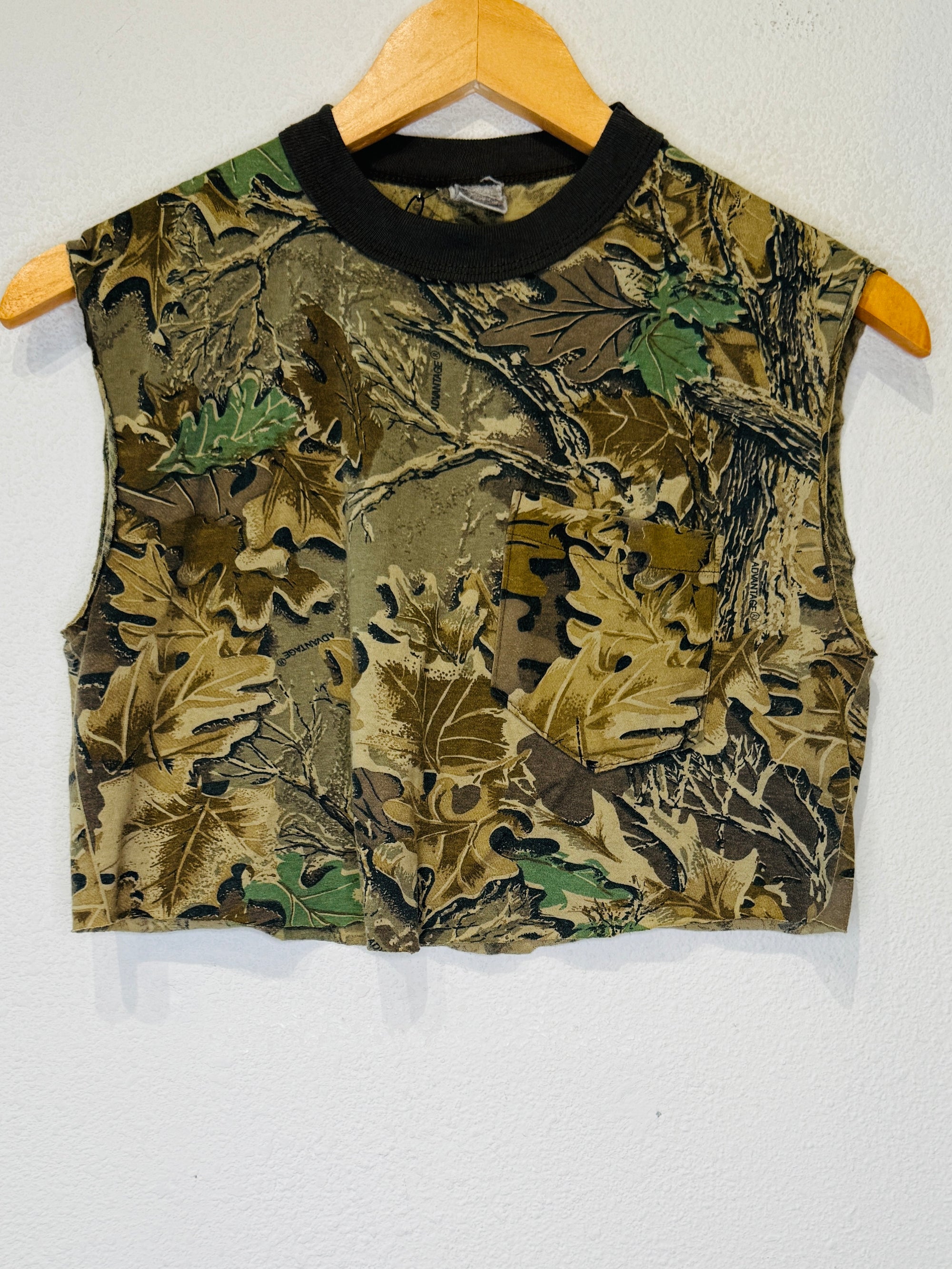Advantage Ringer Vintage Crop Tank