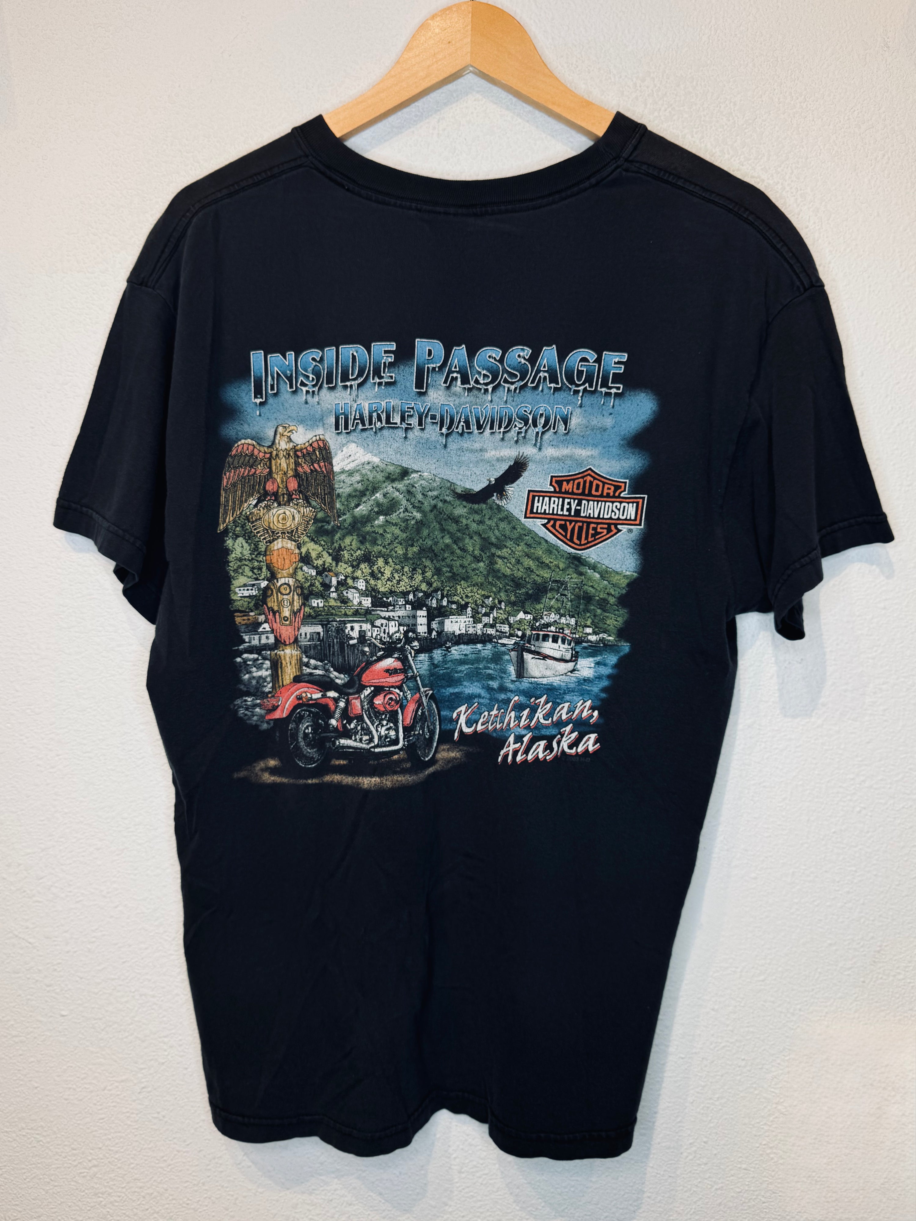 Alaska Harley Vintage Tee