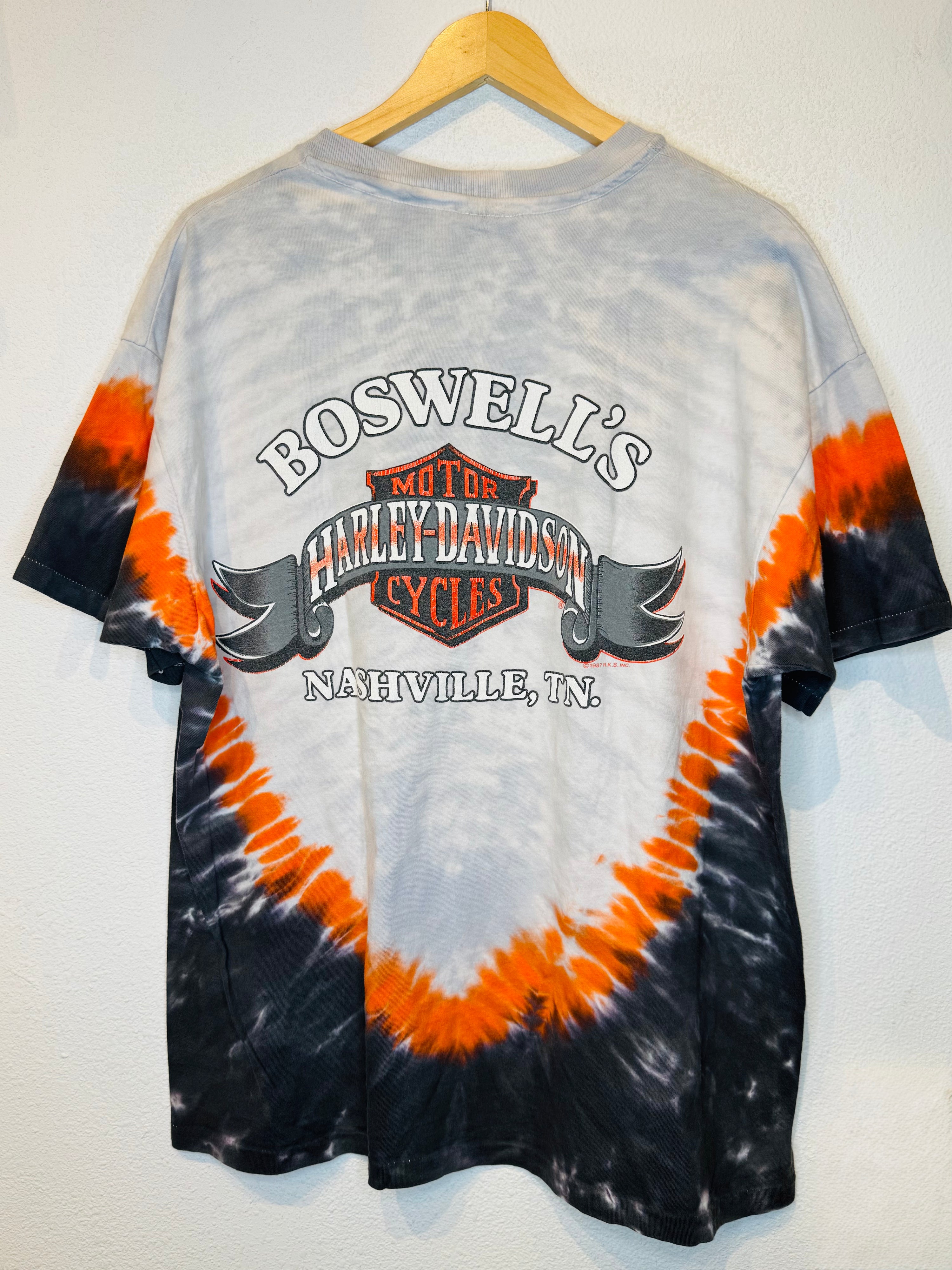 Tie Dye Harley Vintage Tee