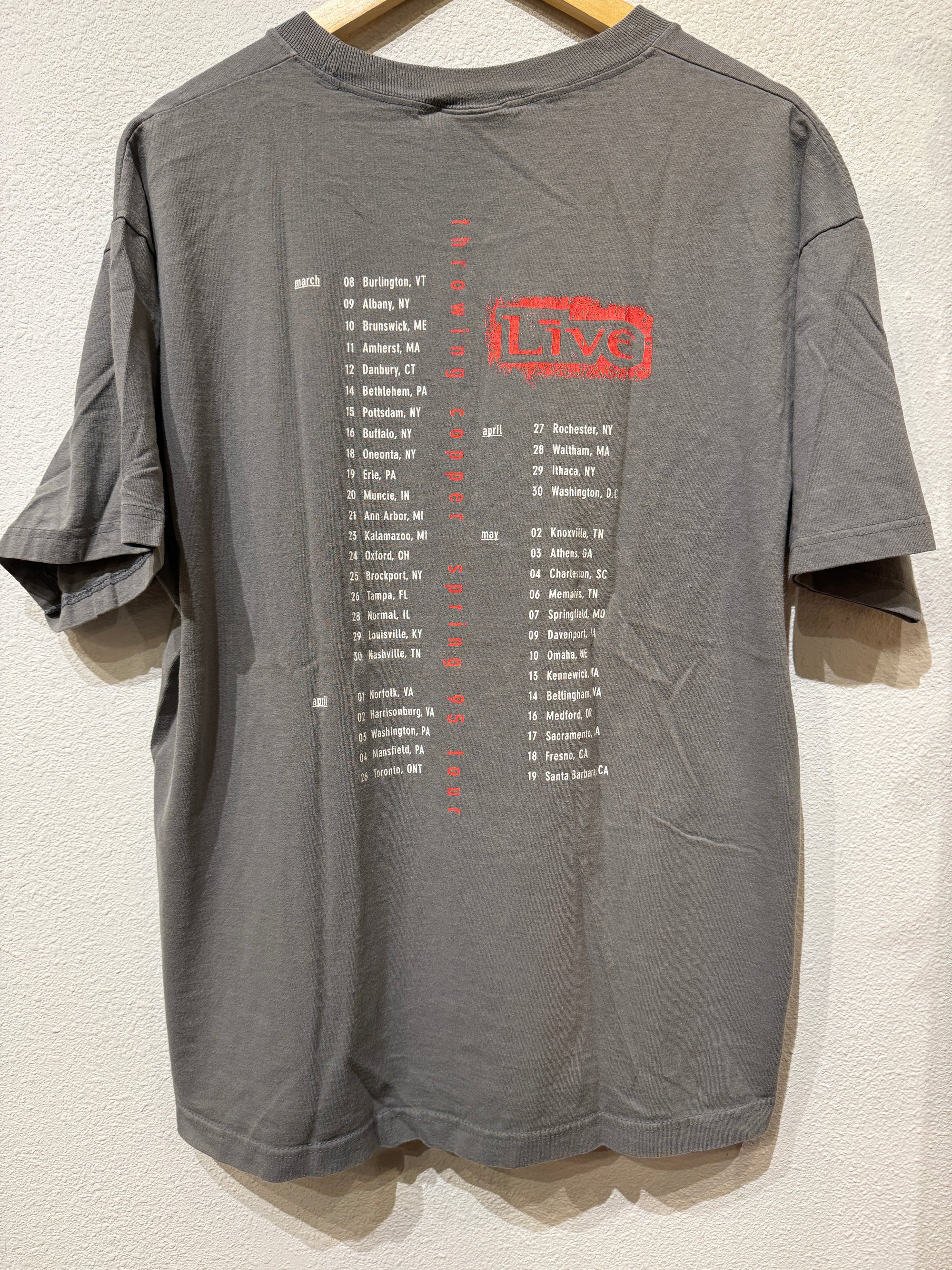 Live '95 Throwing Copper Vintage Tee