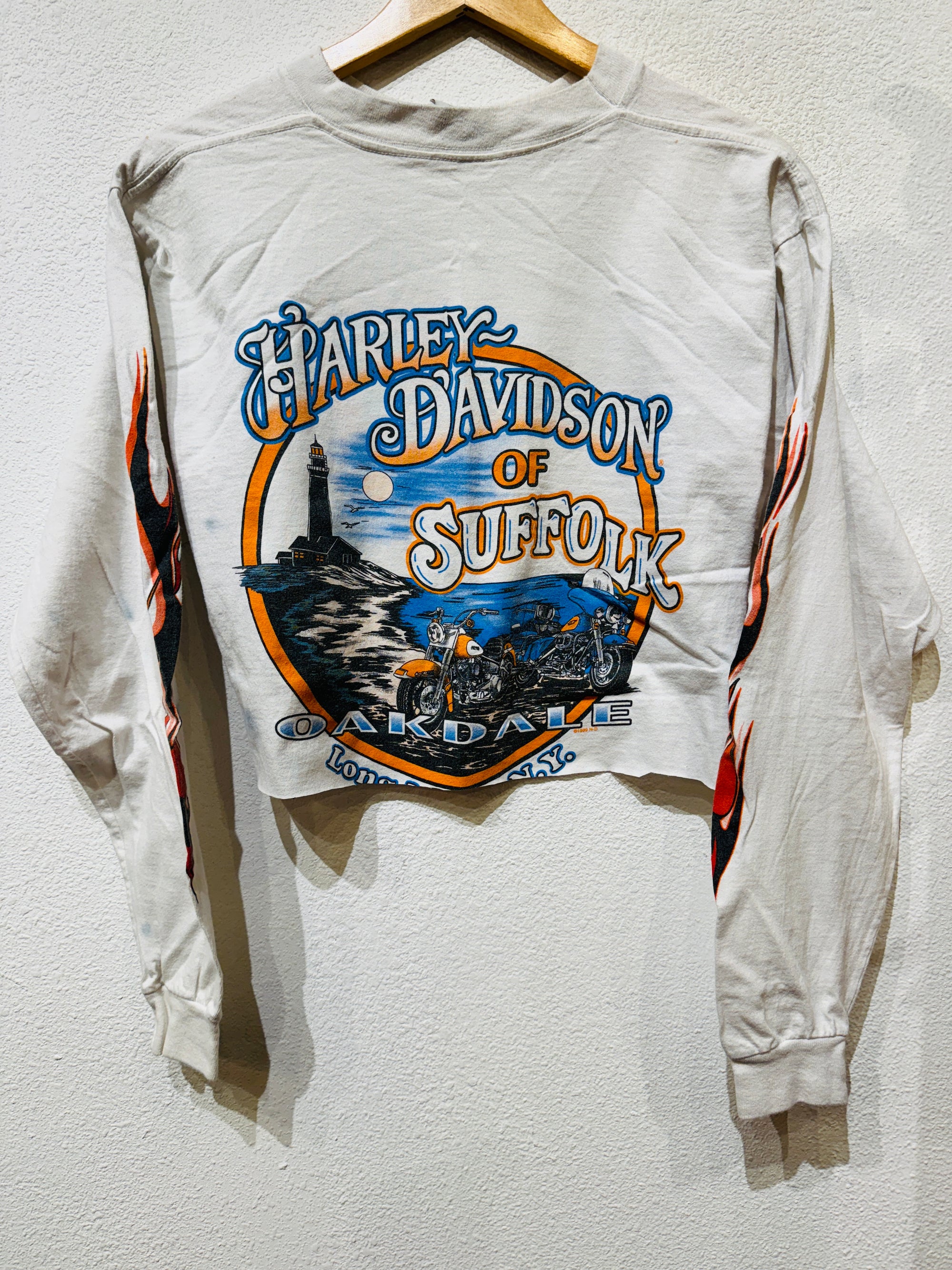 Suffolk Harley Crop Vintage Long Sleeve