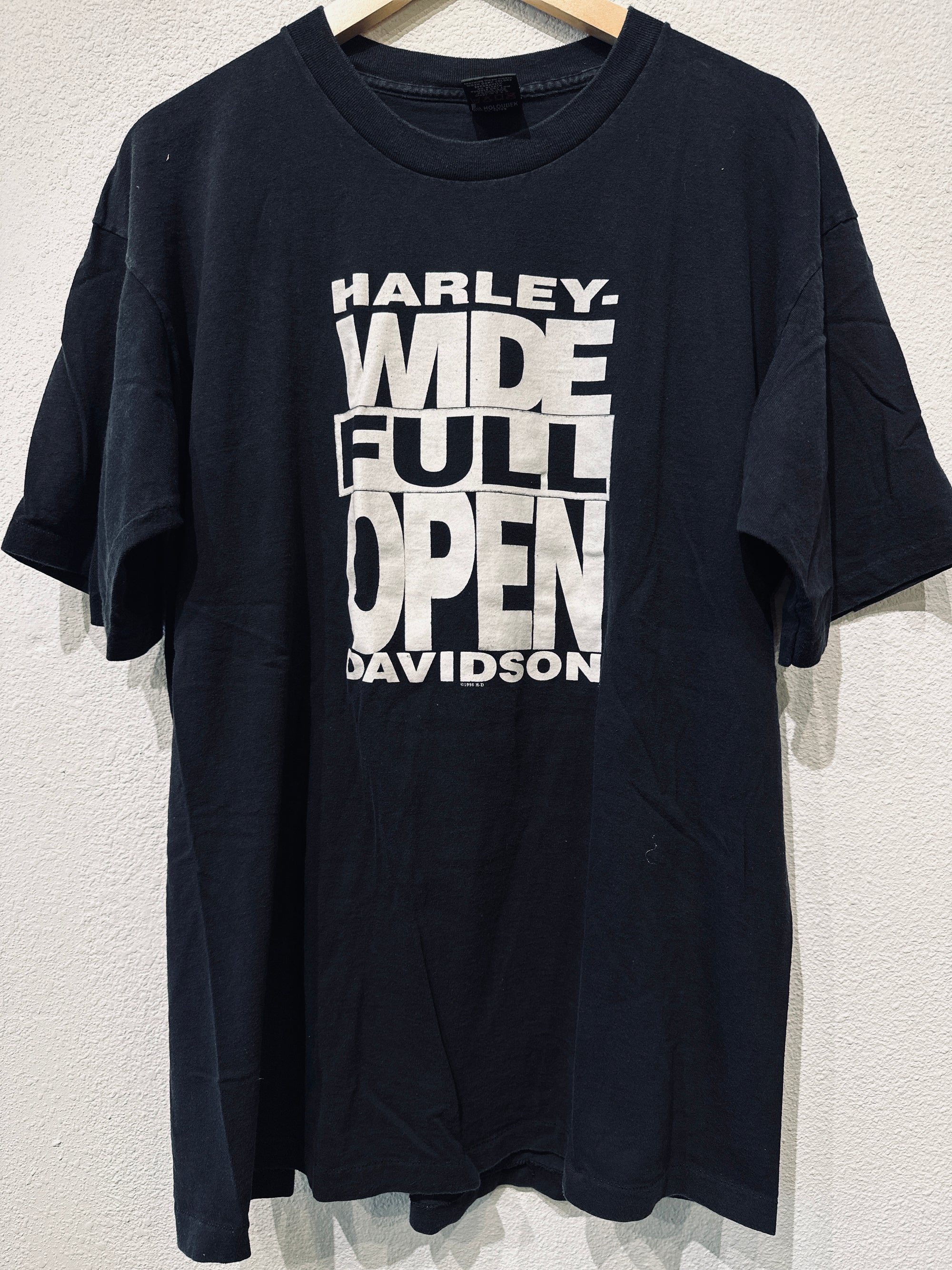 Wide Open Harley Vintage Tee