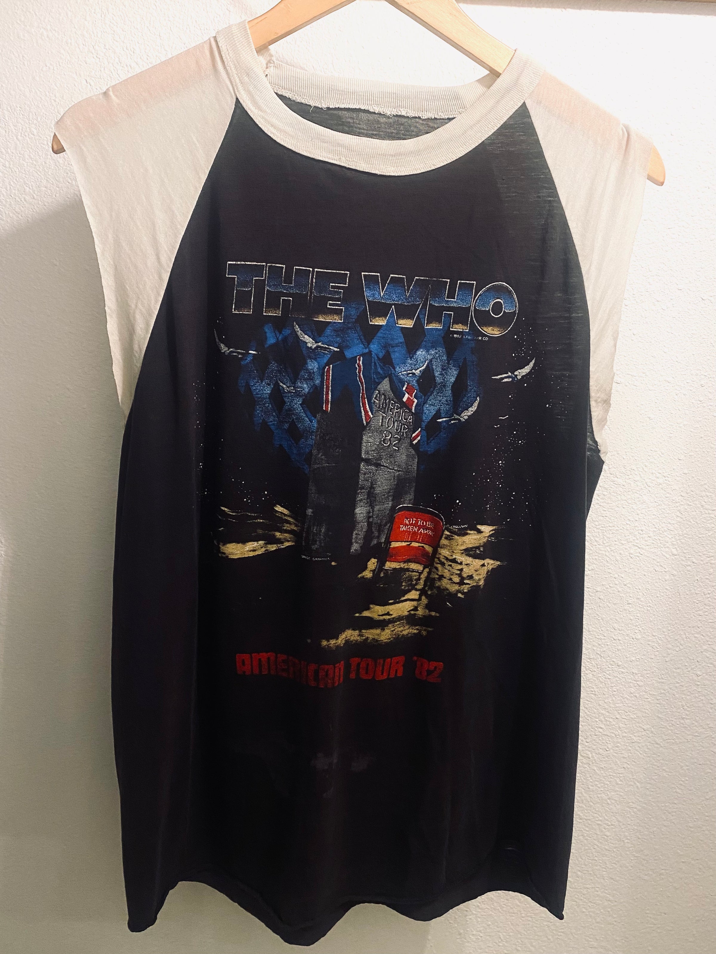 The Who American Tour '82 Vintage Tank