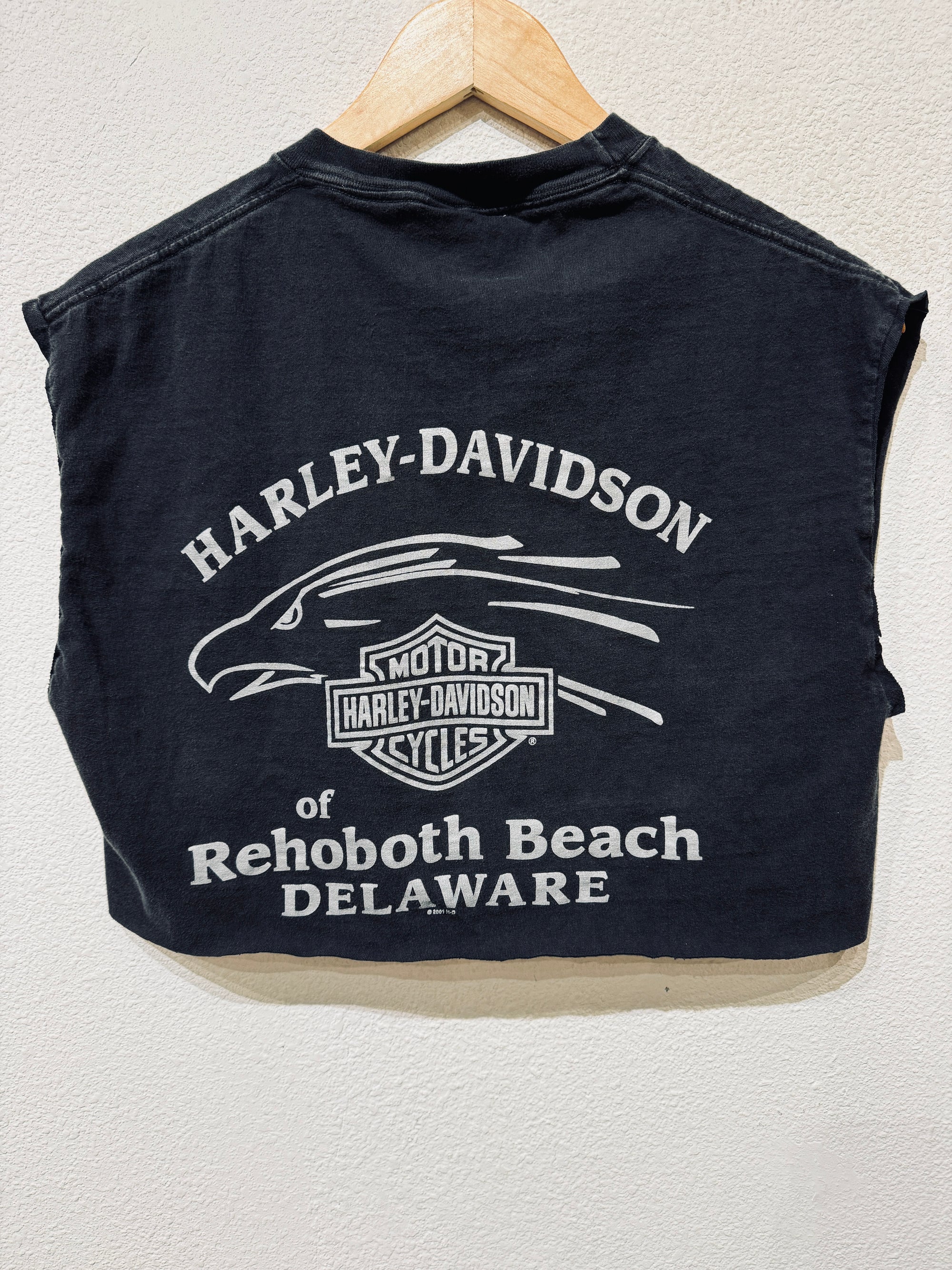 Delaware Harley Vintage Crop Tank