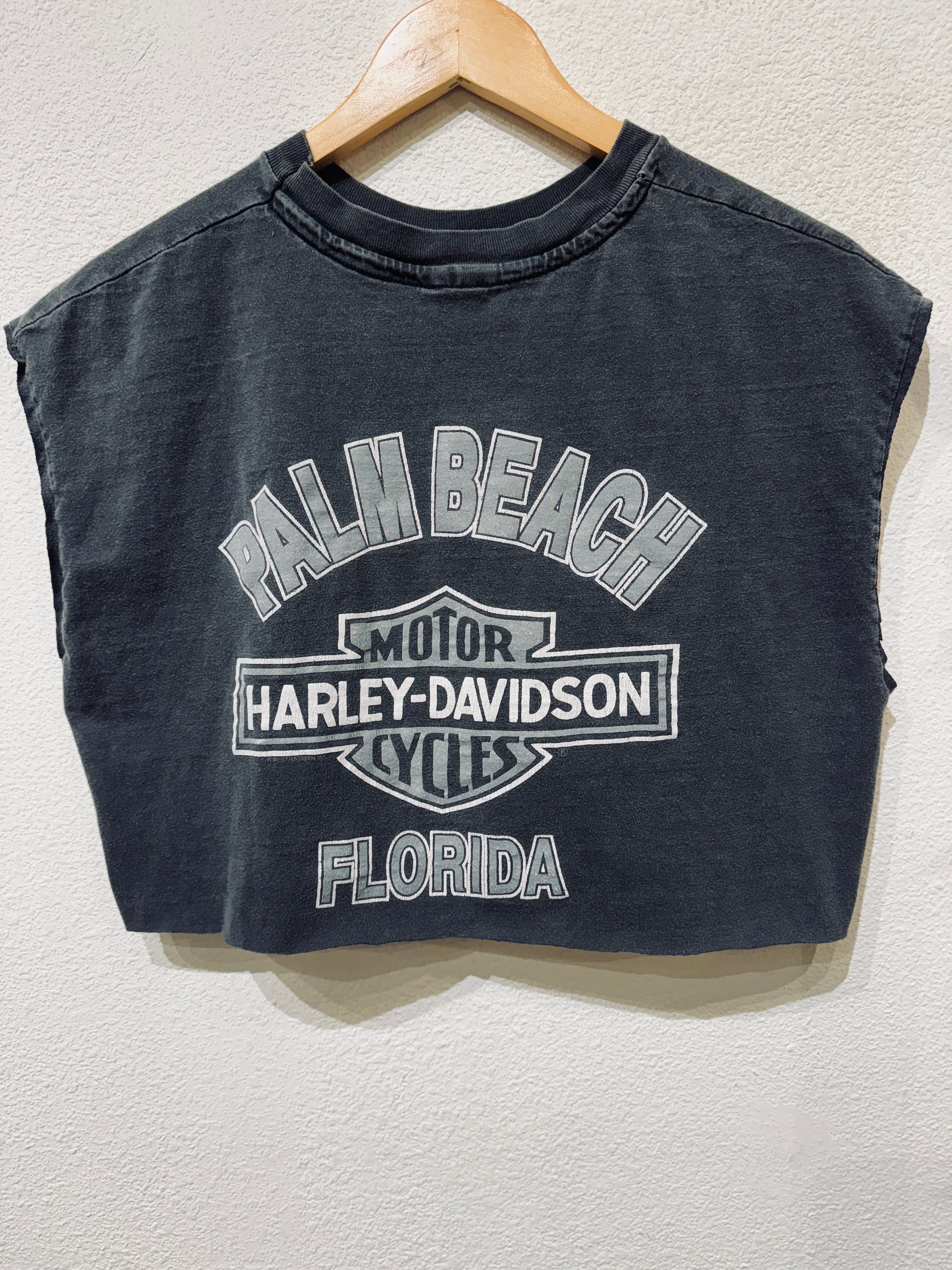 Palm Beach Harley Vintage Crop Tank