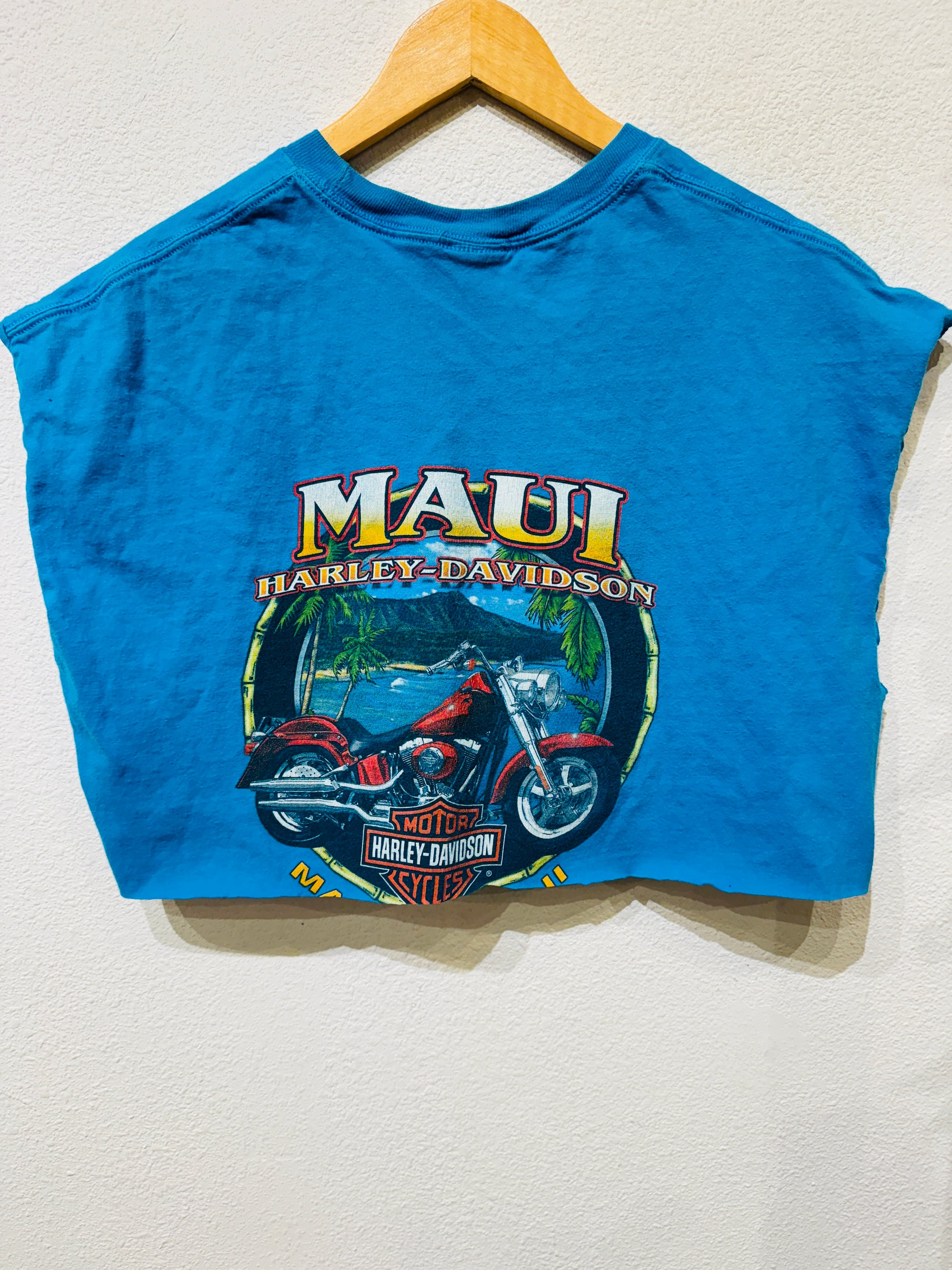 Maui Harley Vintage Crop Tank