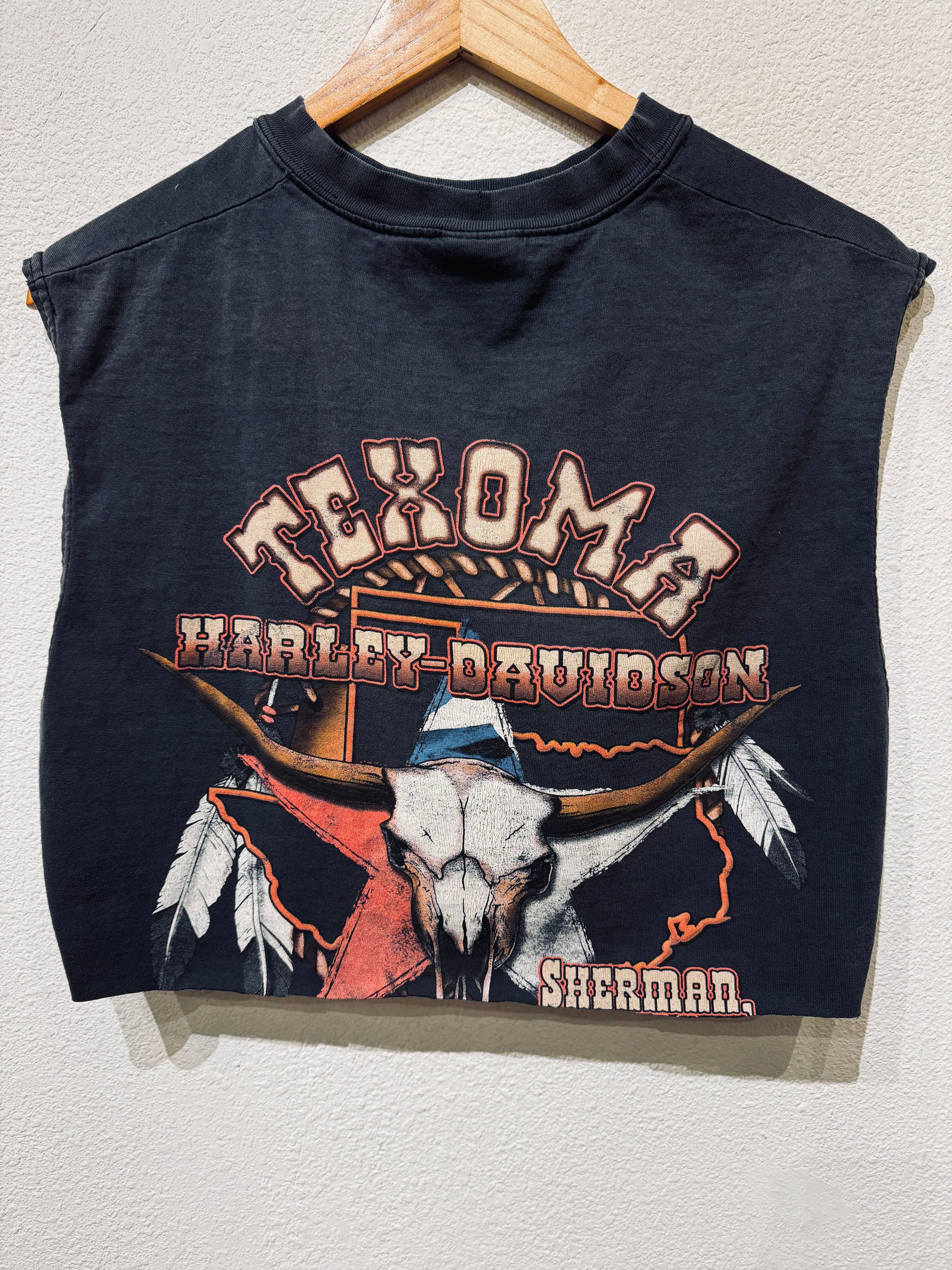 Texoma Harley Vintage Crop Tank