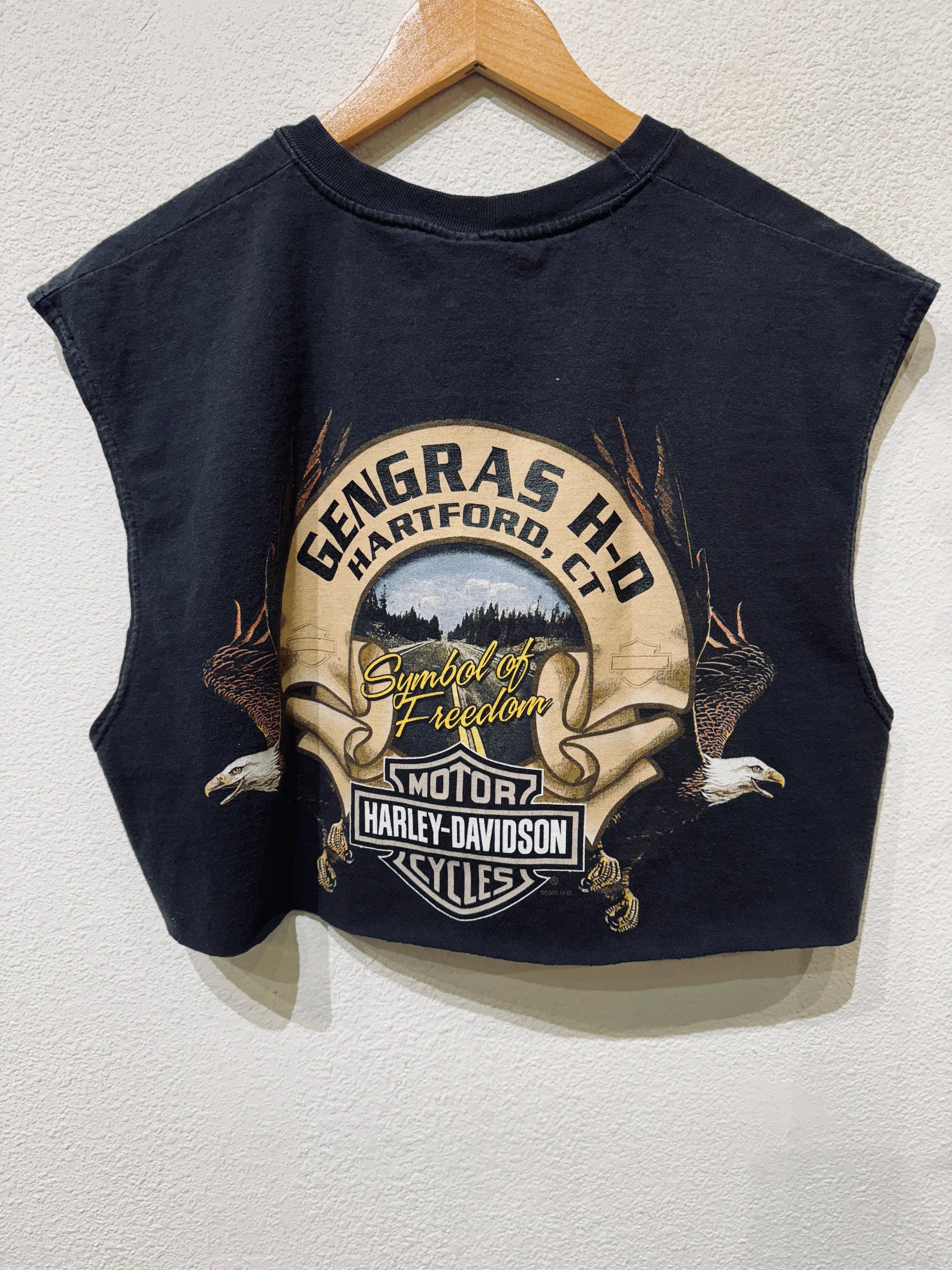 Gengras Harley Vintage Crop Tank