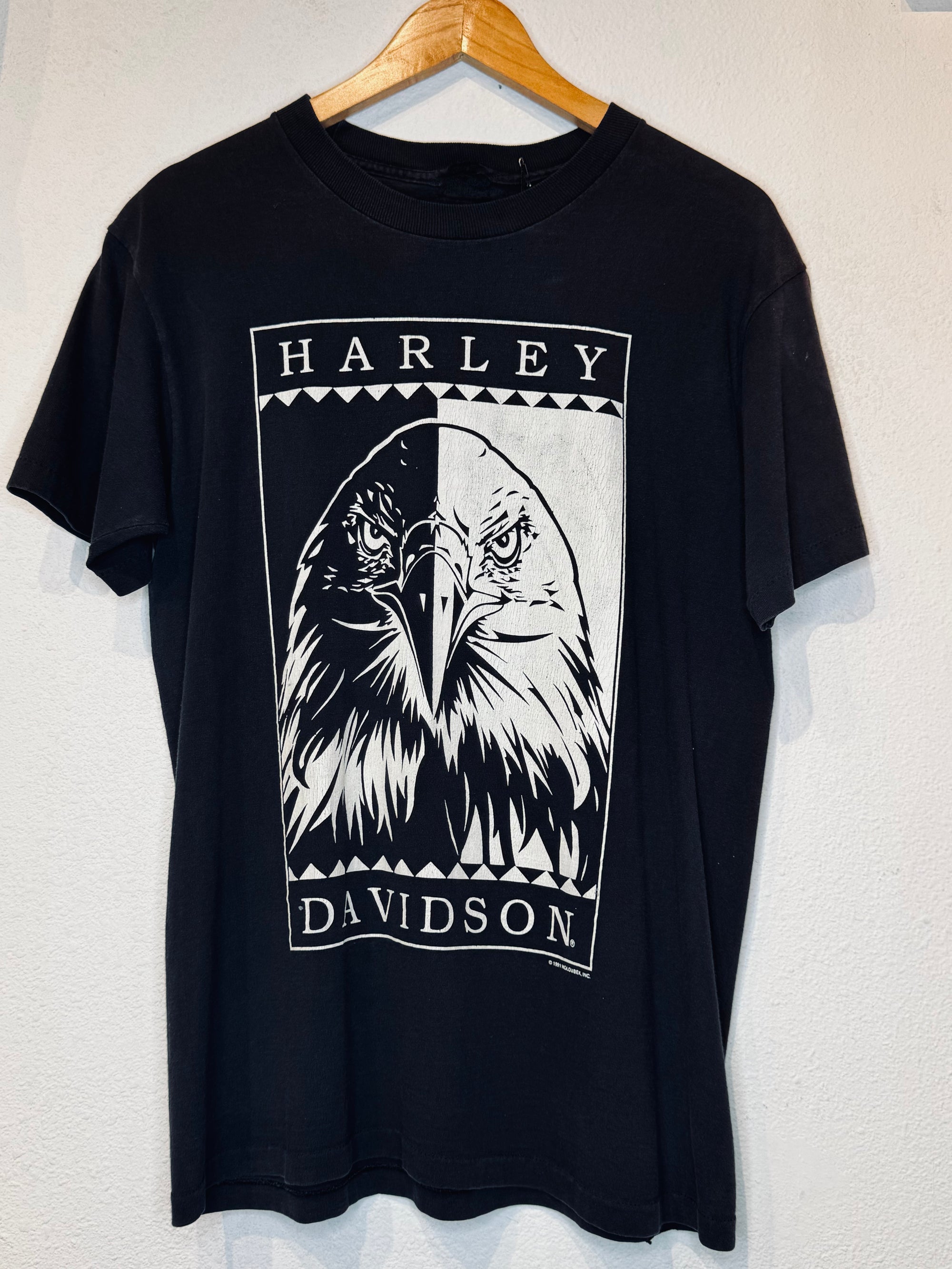 Harley Eagle Face Vintage Tee