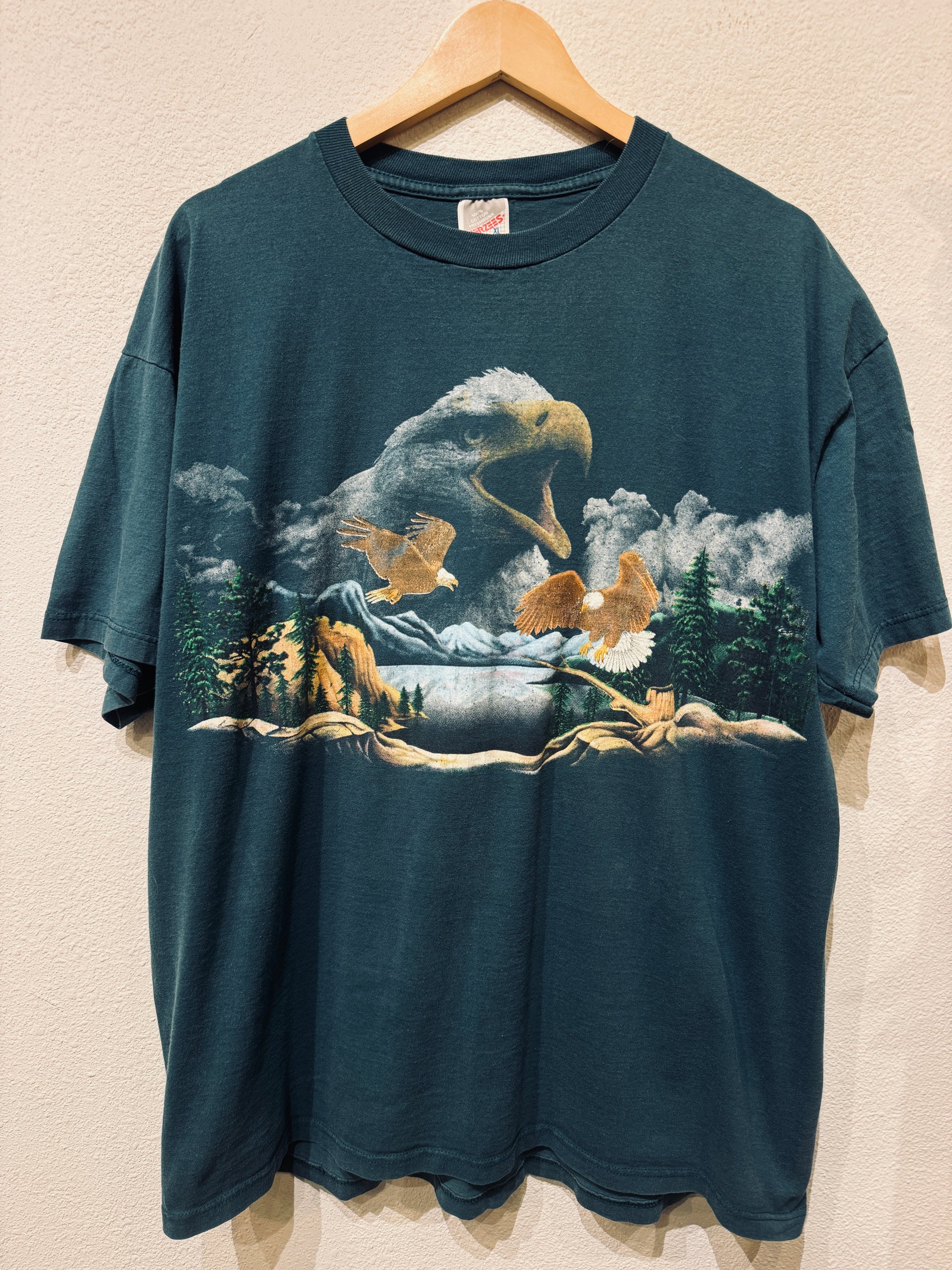 Eagles Teal Vintage Tee