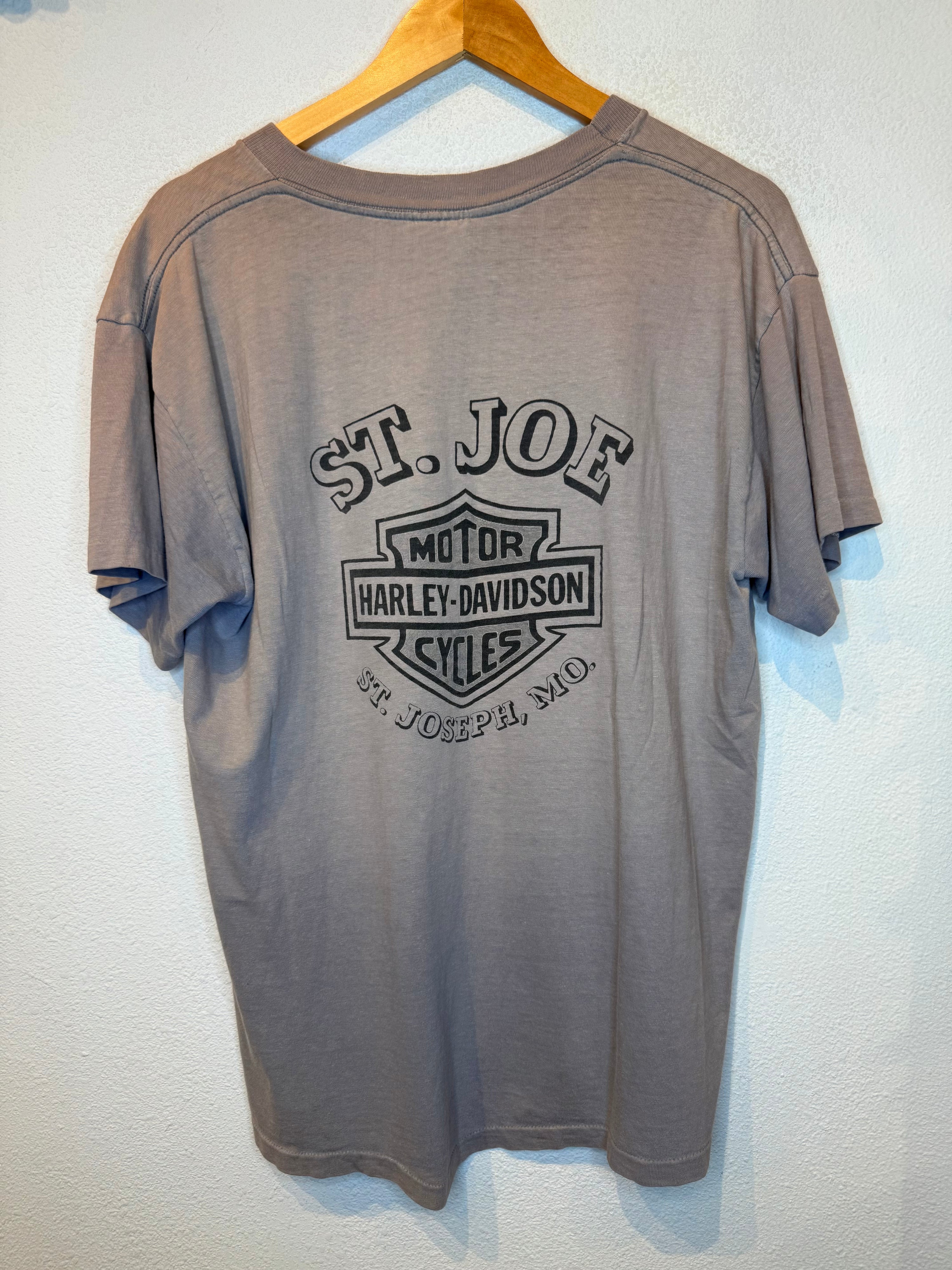 Harley '99 3D Emblem Vintage Tee