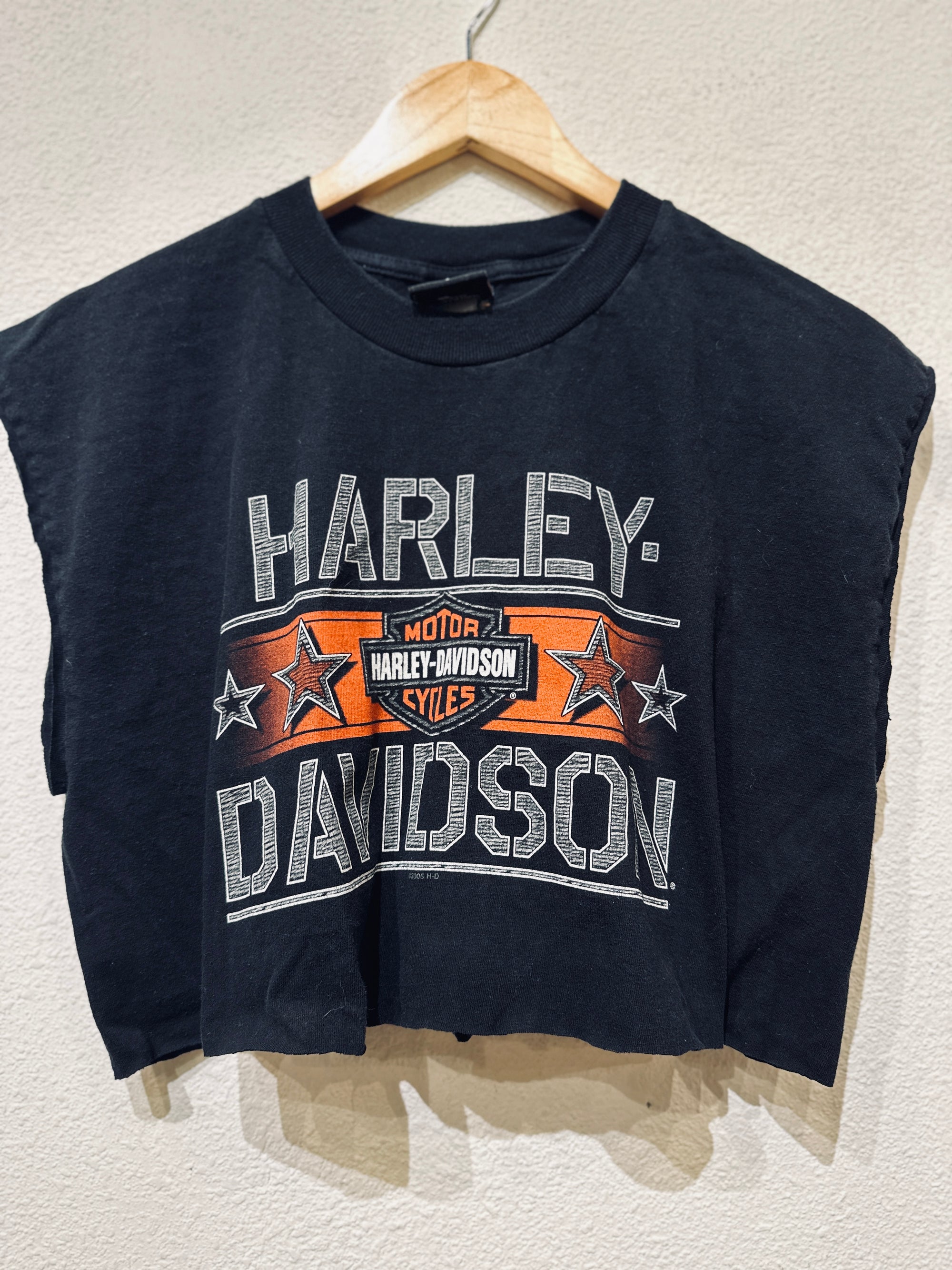 France Harley Vintage Crop Tank