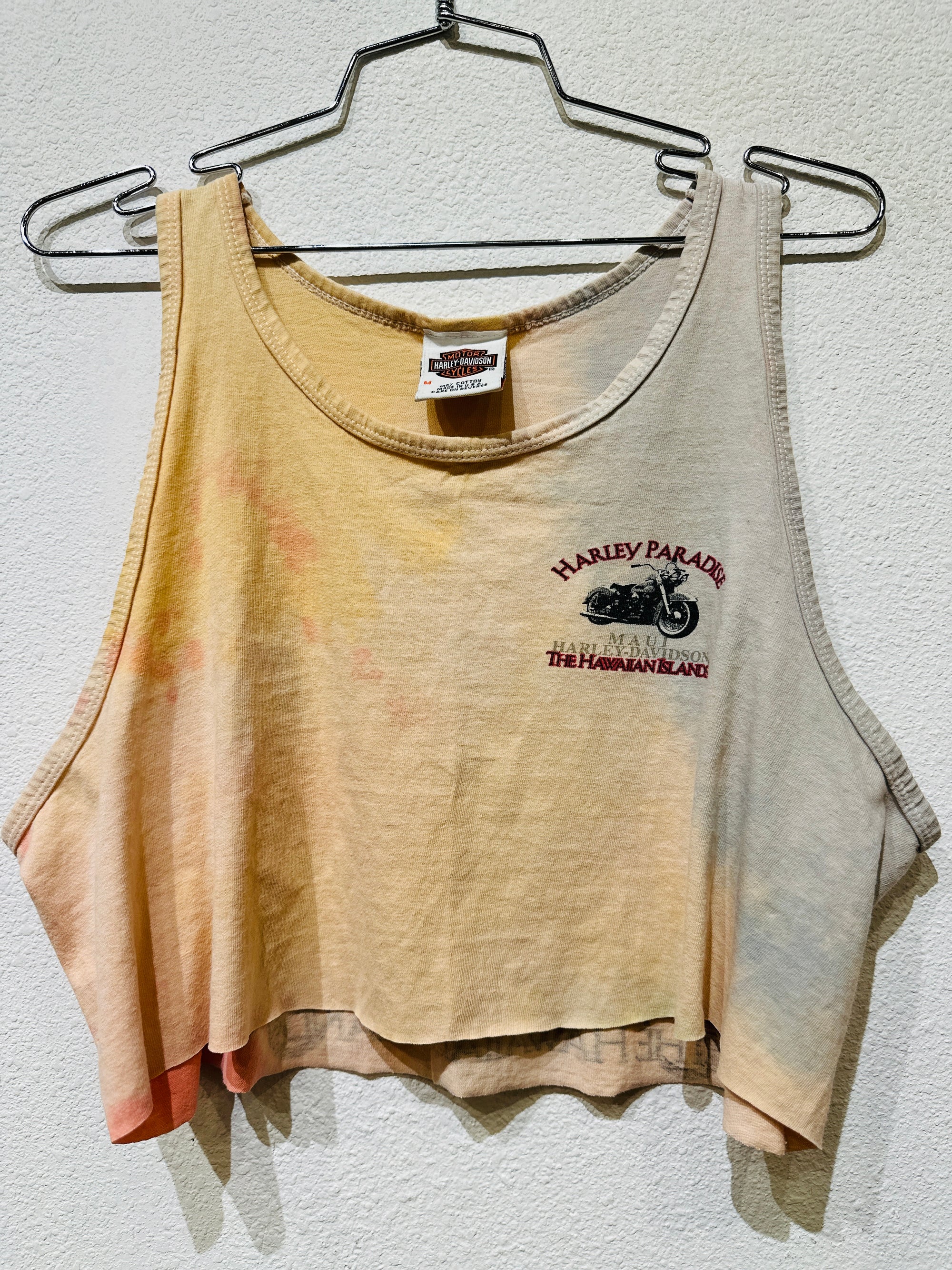 Hawaii Harley Vintage Crop Tank