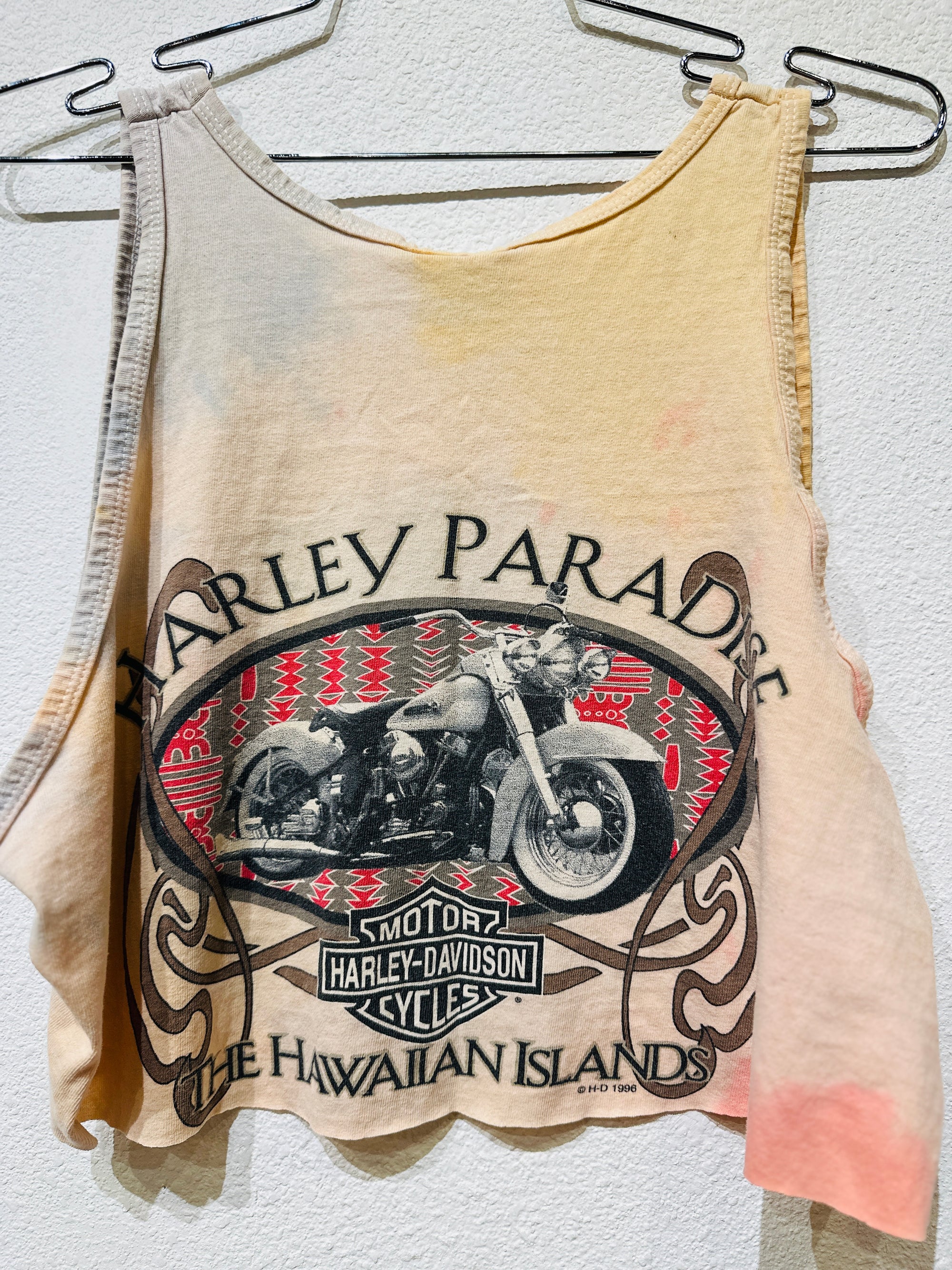 Hawaii Harley Vintage Crop Tank