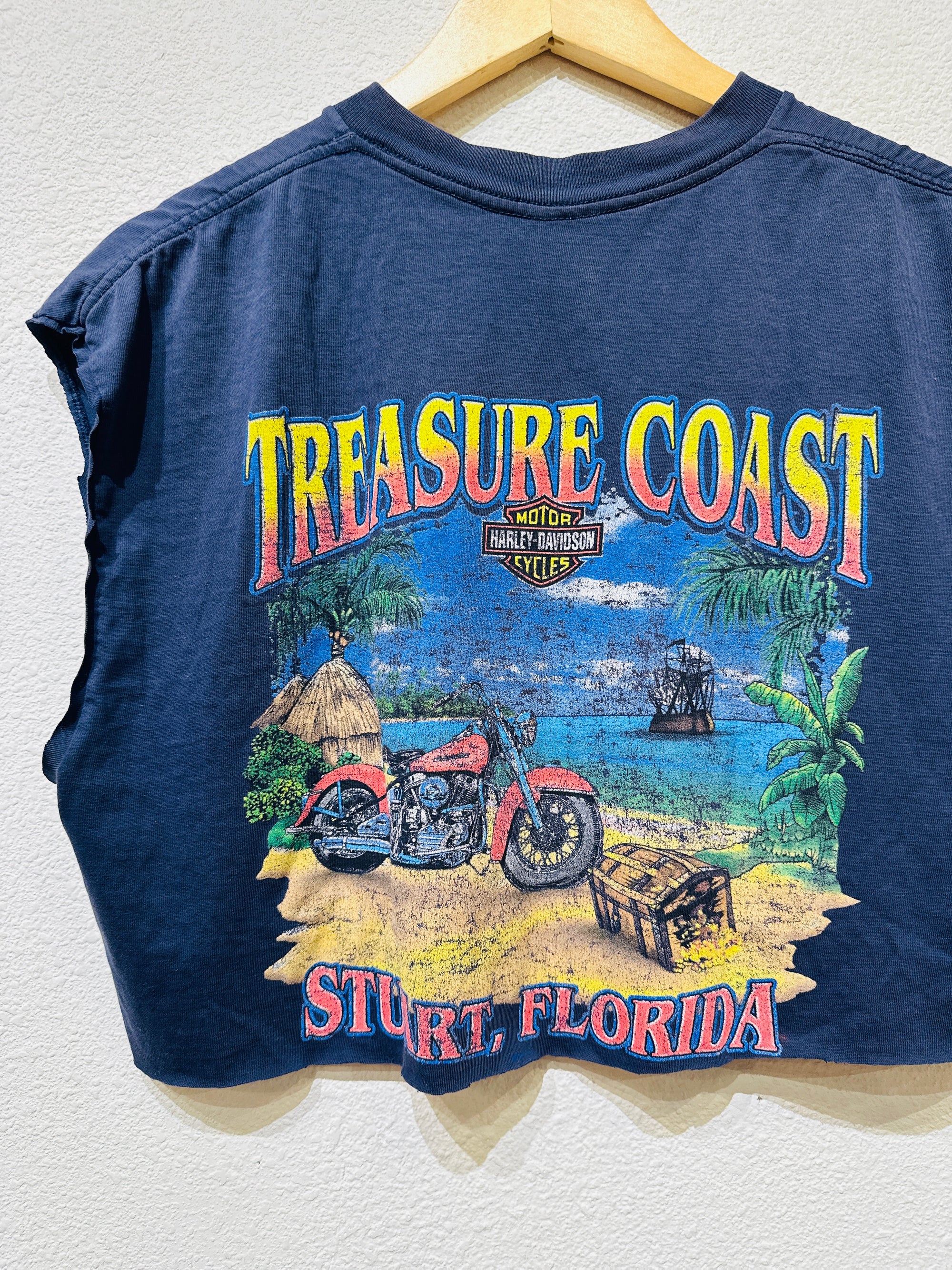 Treasure Coast Harley Vintage Crop Tank