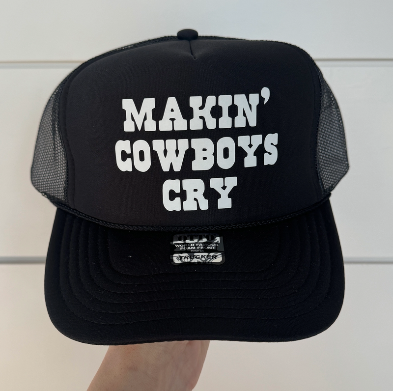 Cowboys Cry Trucker Hat