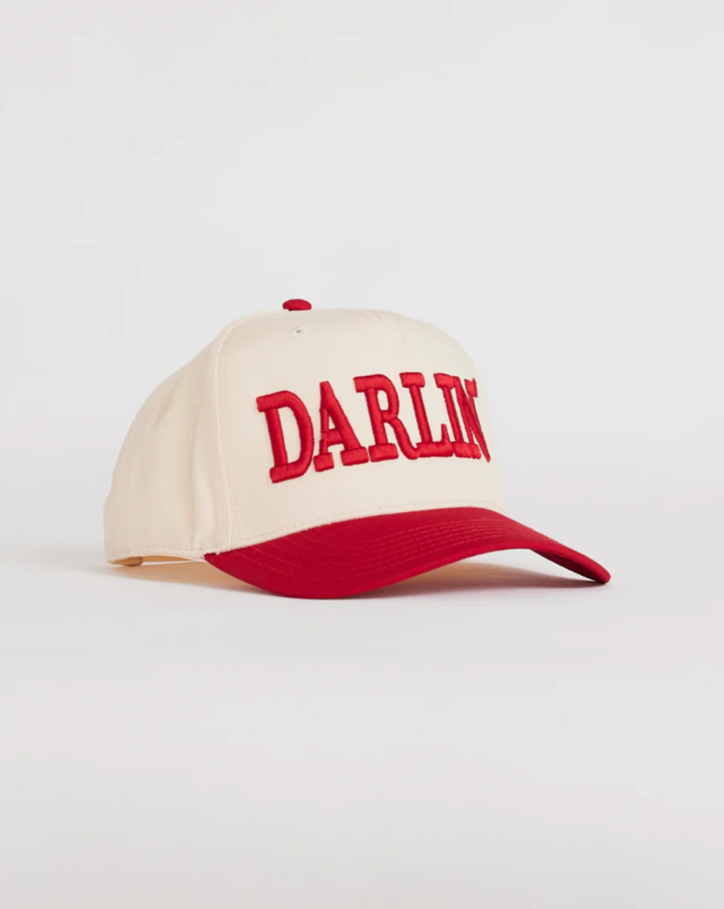 DARLIN'™ Snapback - Cream/Red