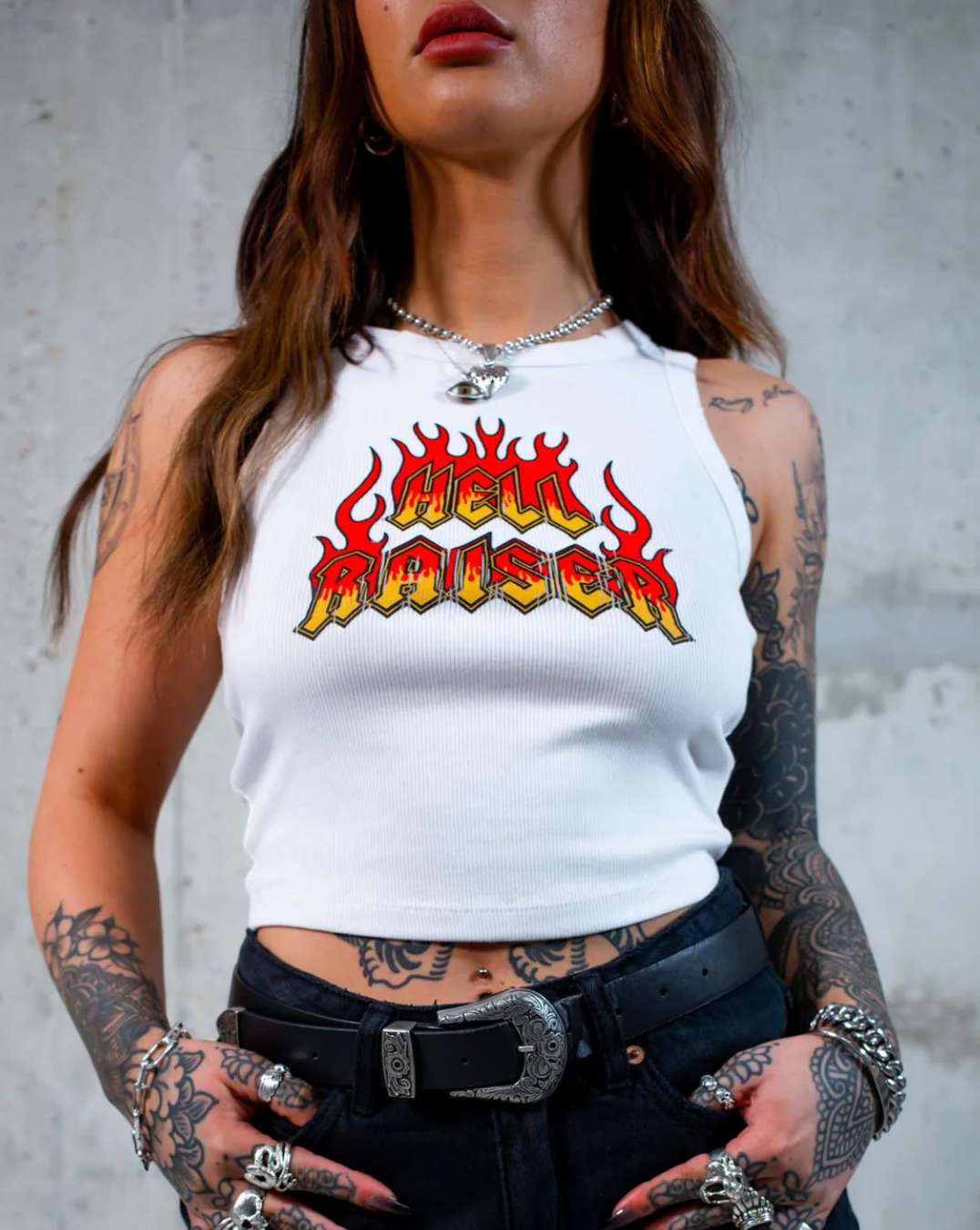 Hell Raiser Crop Tank