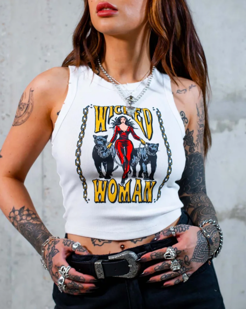 Wicked Woman Crop Tank