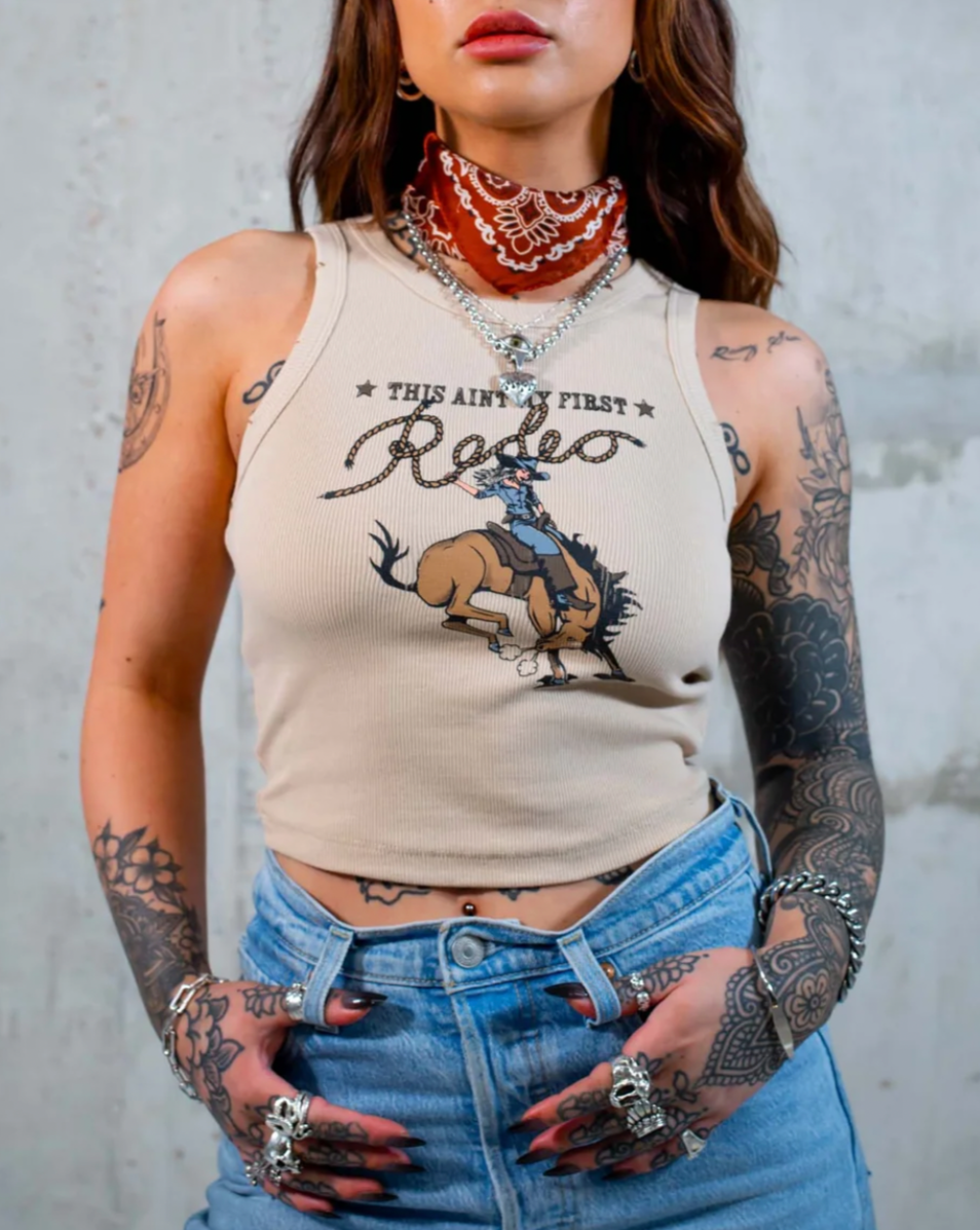 First Rodeo Crop Tank