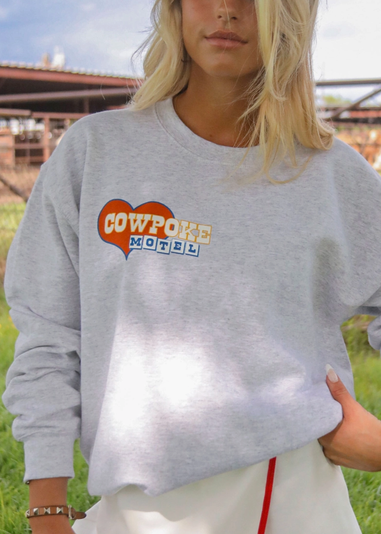 Cowpoke Motel Crewneck