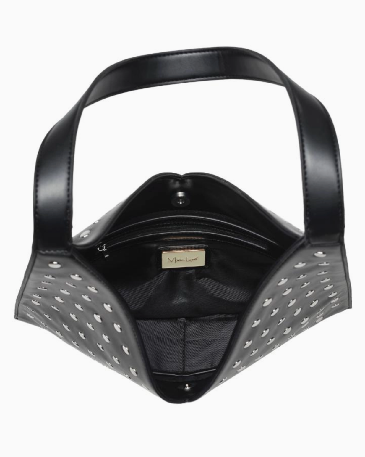 Tori Studded Hobo - Black