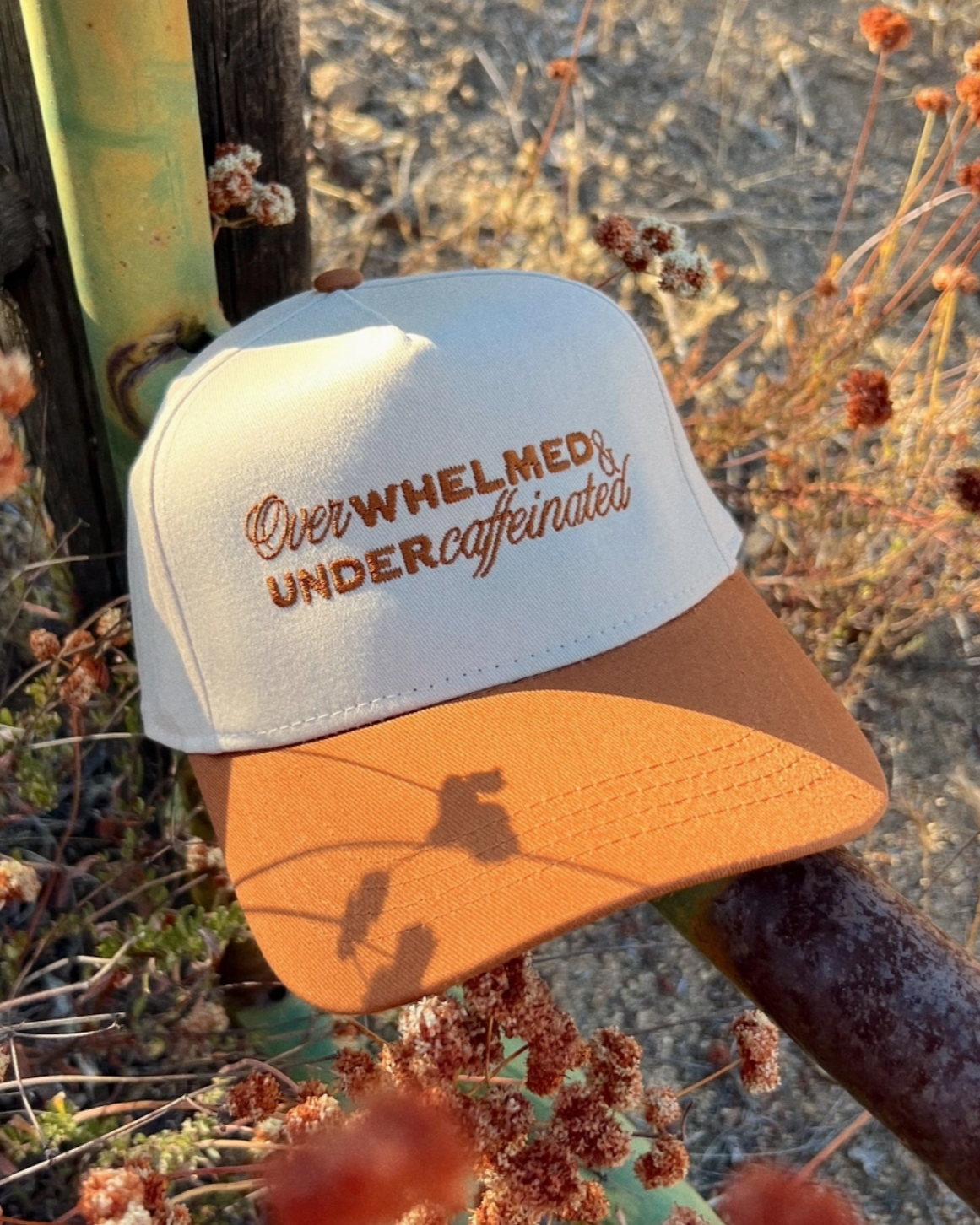 Overwhelmed Trucker Hat