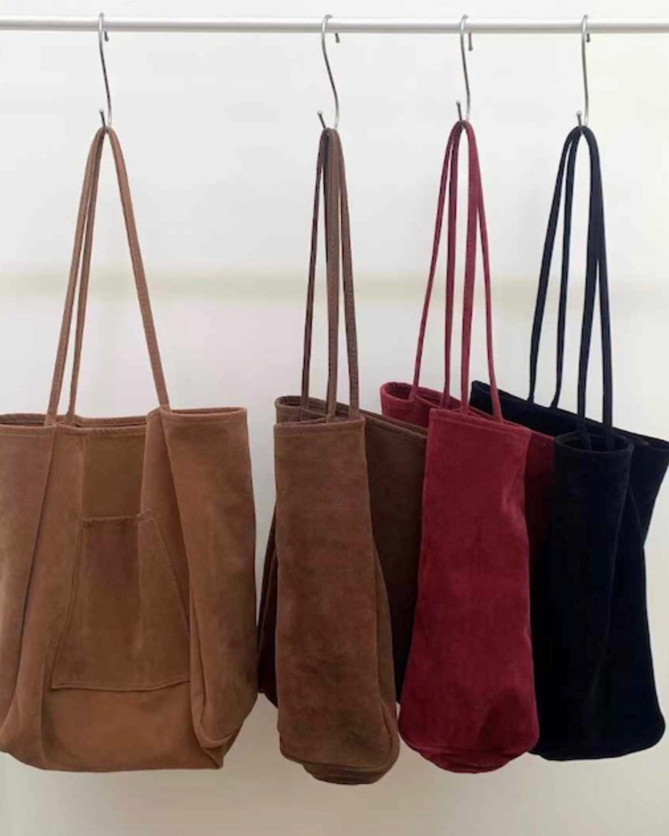 Suede Tote