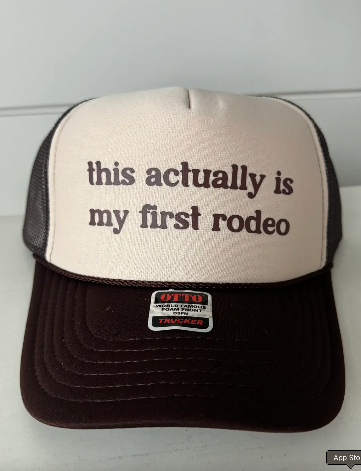 First Rodeo Trucker Hat