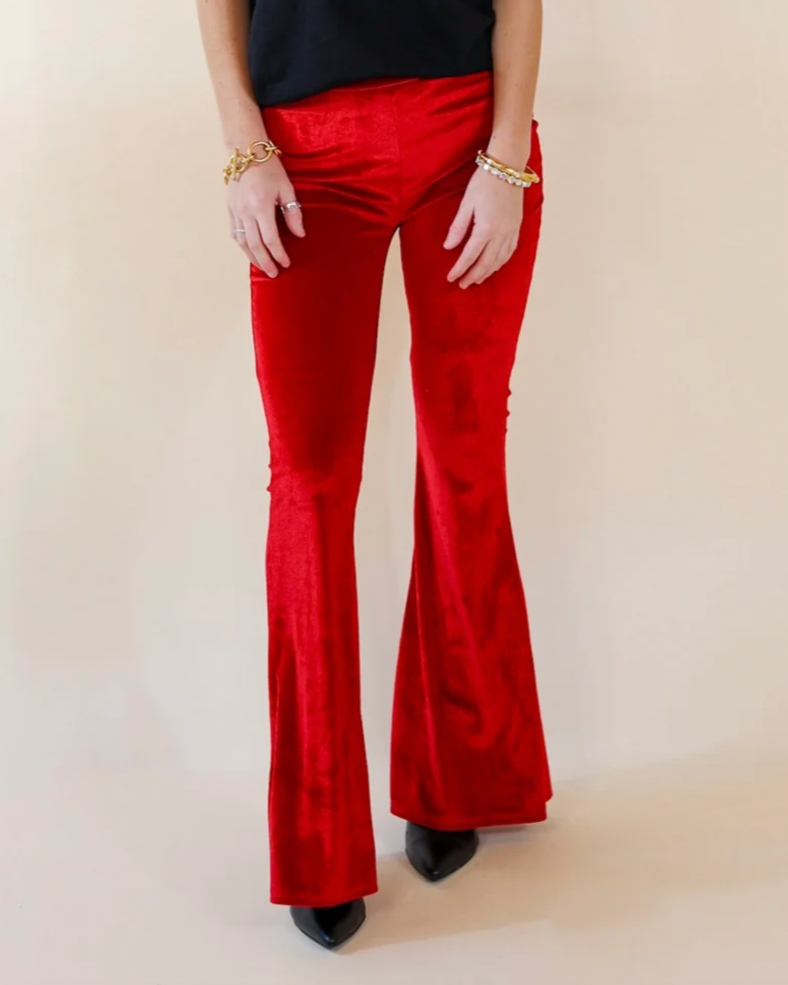 Velvet Flare - Red