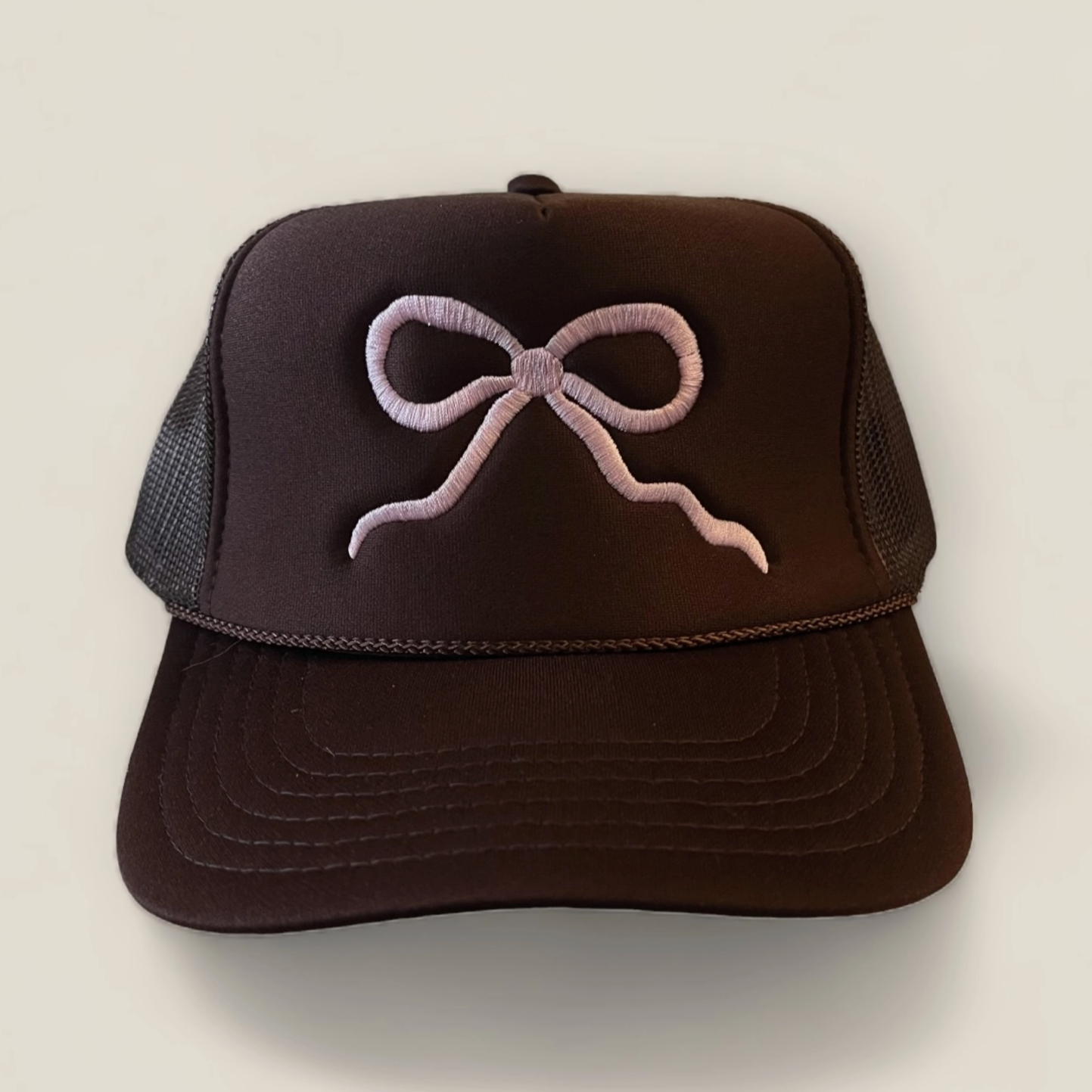 Pink Bow Trucker Hat