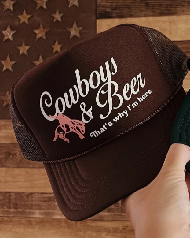 Cowboys Beer Trucker Hat