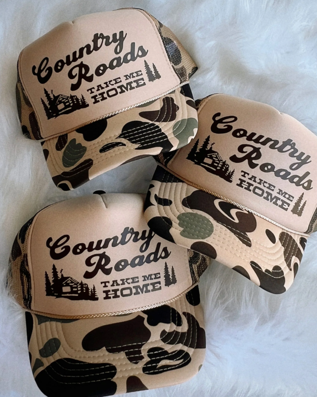 Country Roads Trucker Hat