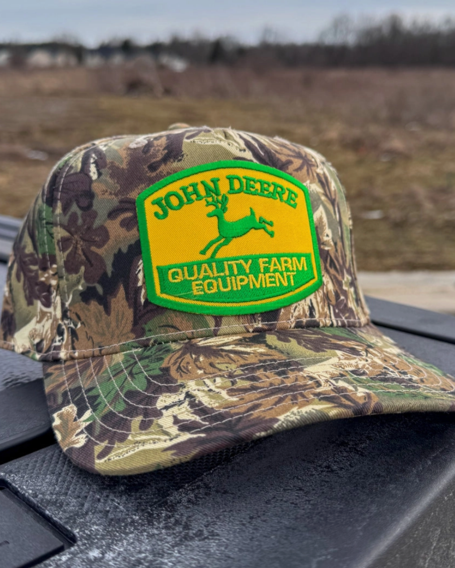 John Deer Patch Trucker Hat