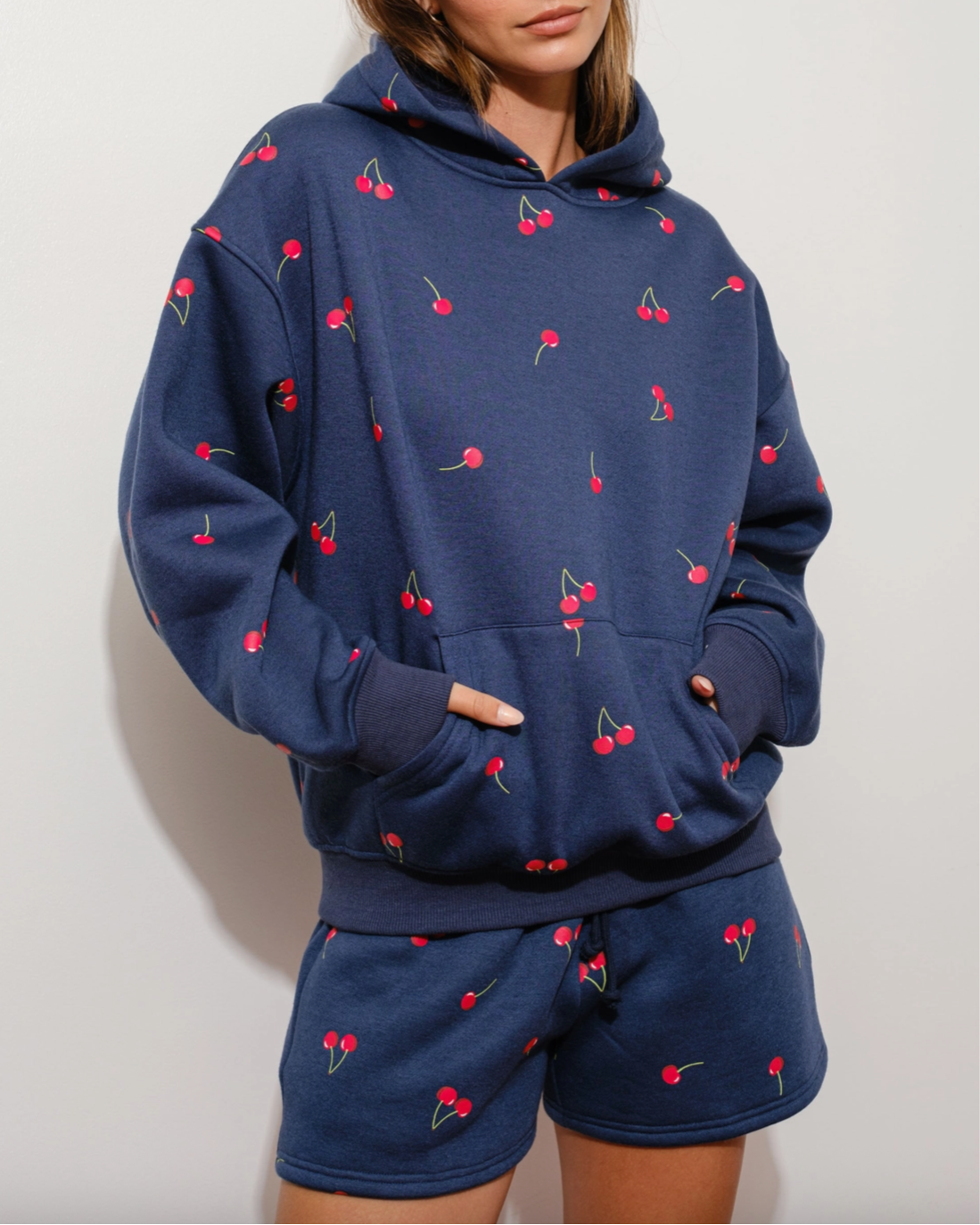 Cherry Sweat Set