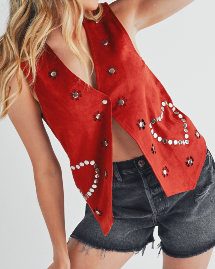 Lover Vest - Red