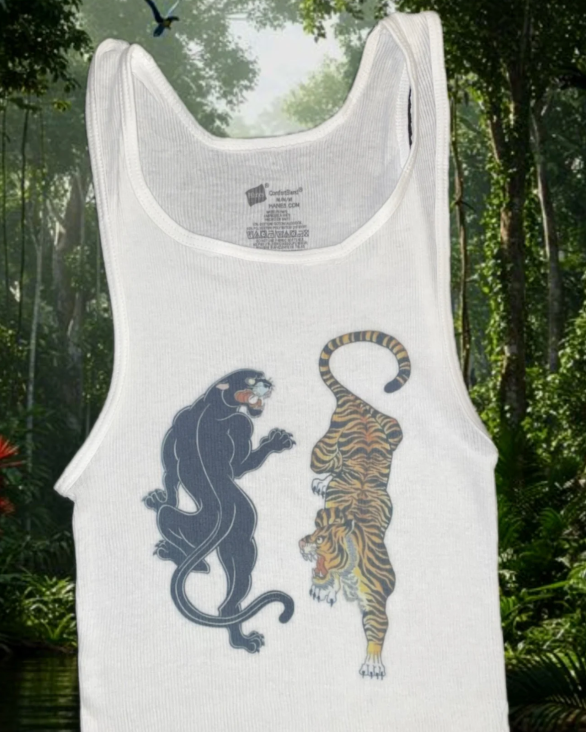 Tiger Crop Tank