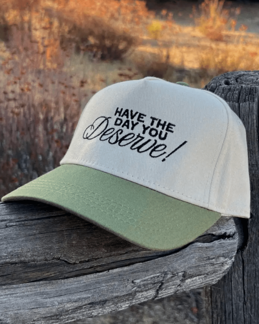 The Day You Deserve Snapback Hat - Burnout