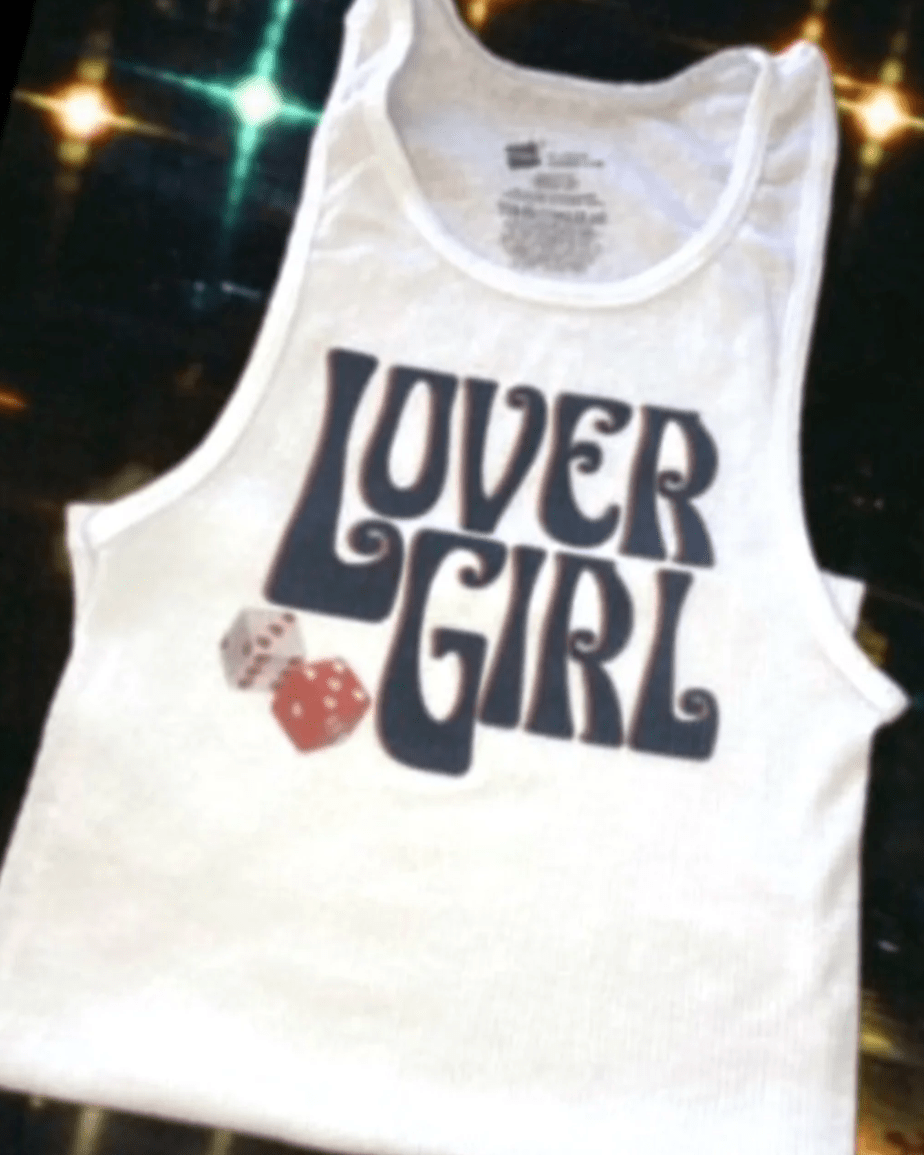 Lover Crop Tank - Burnout