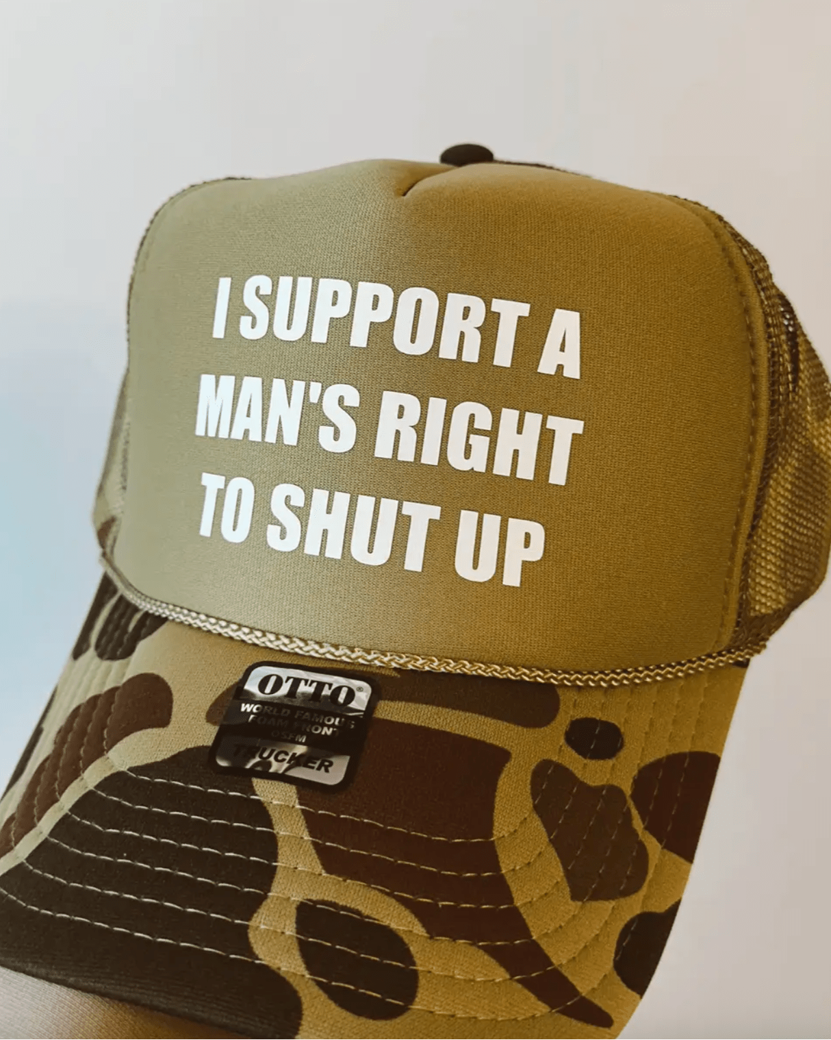 Man’s Right Trucker Hat - Burnout