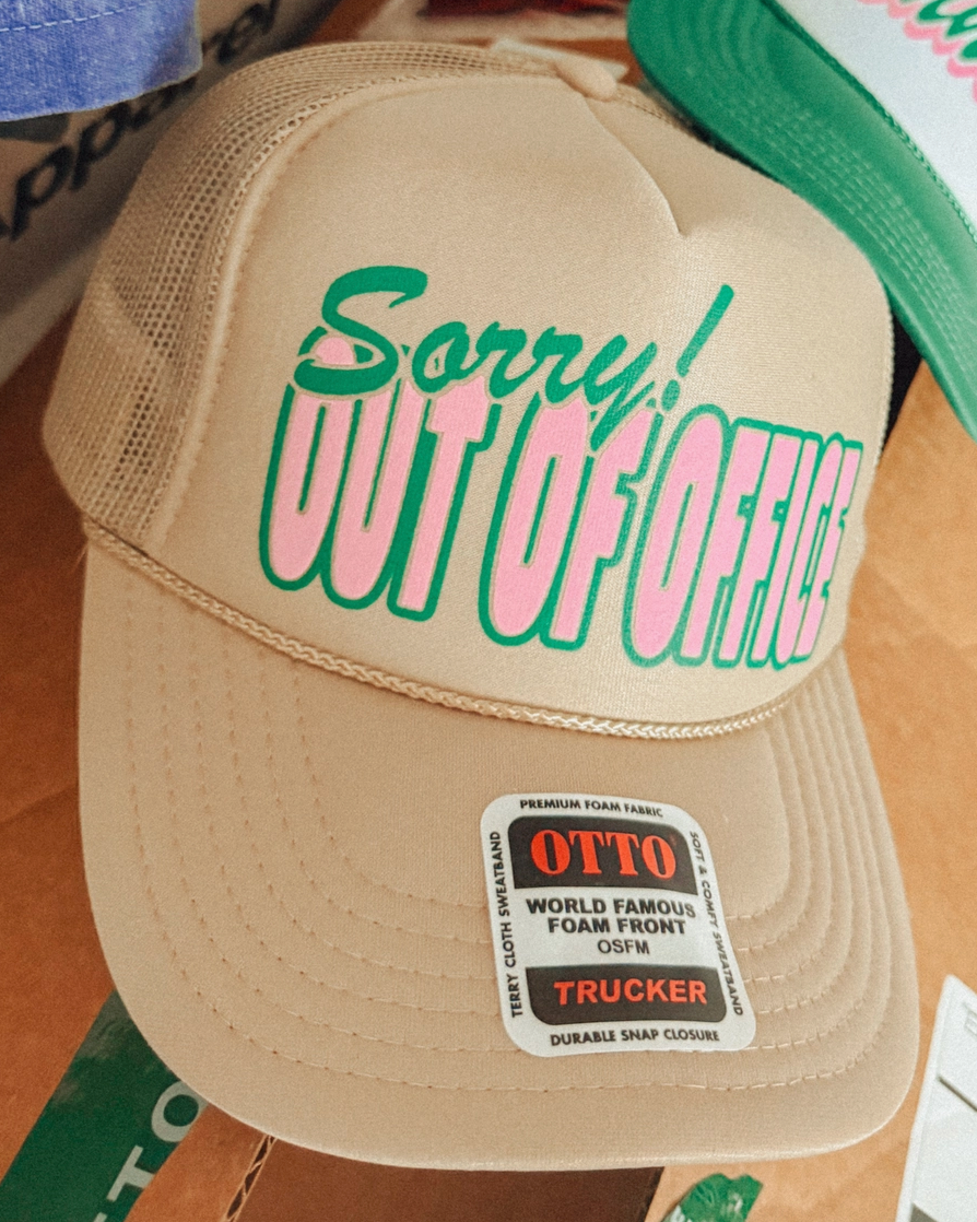 Out of Office Trucker Hat
